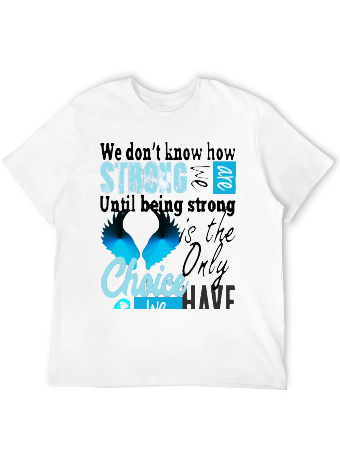 Strong Choice Graphic T-Shirt - Black