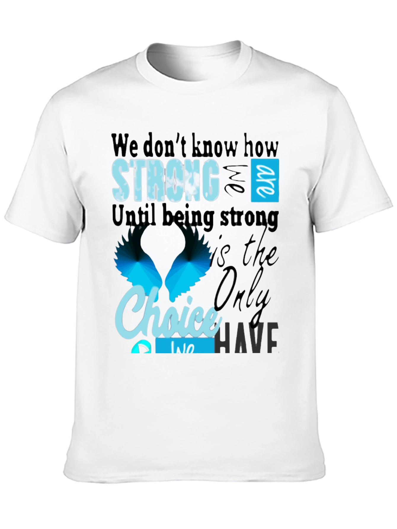 Strong Choice Graphic T-Shirt - Black