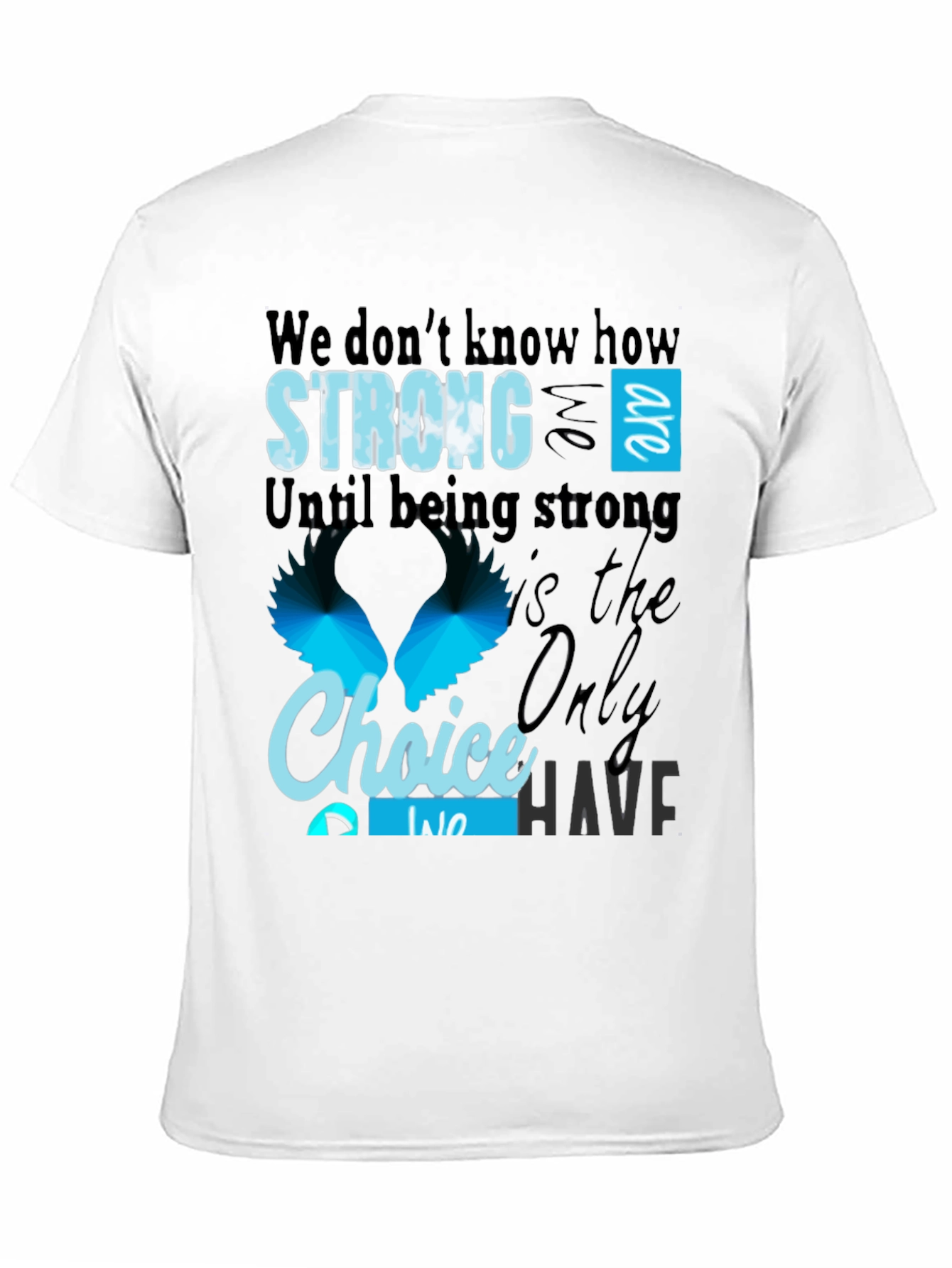 Strong Choice Graphic T-Shirt - Black