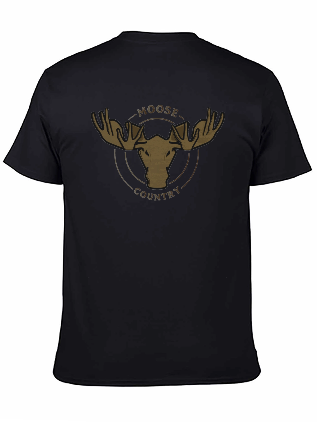 Moose Country Graphic T-Shirt - Soft Cotton Blend
