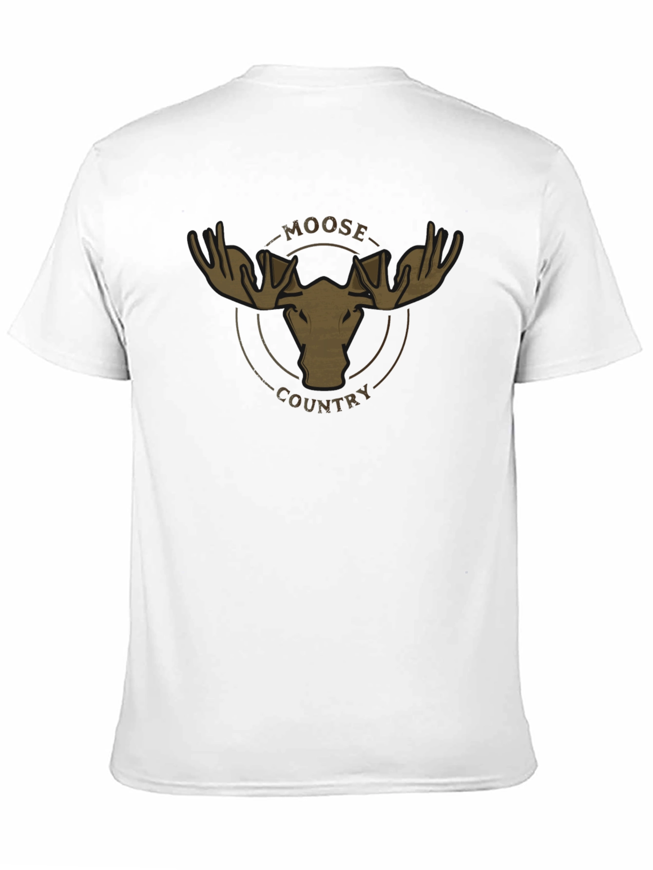 Moose Country Graphic T-Shirt - Soft Cotton Blend