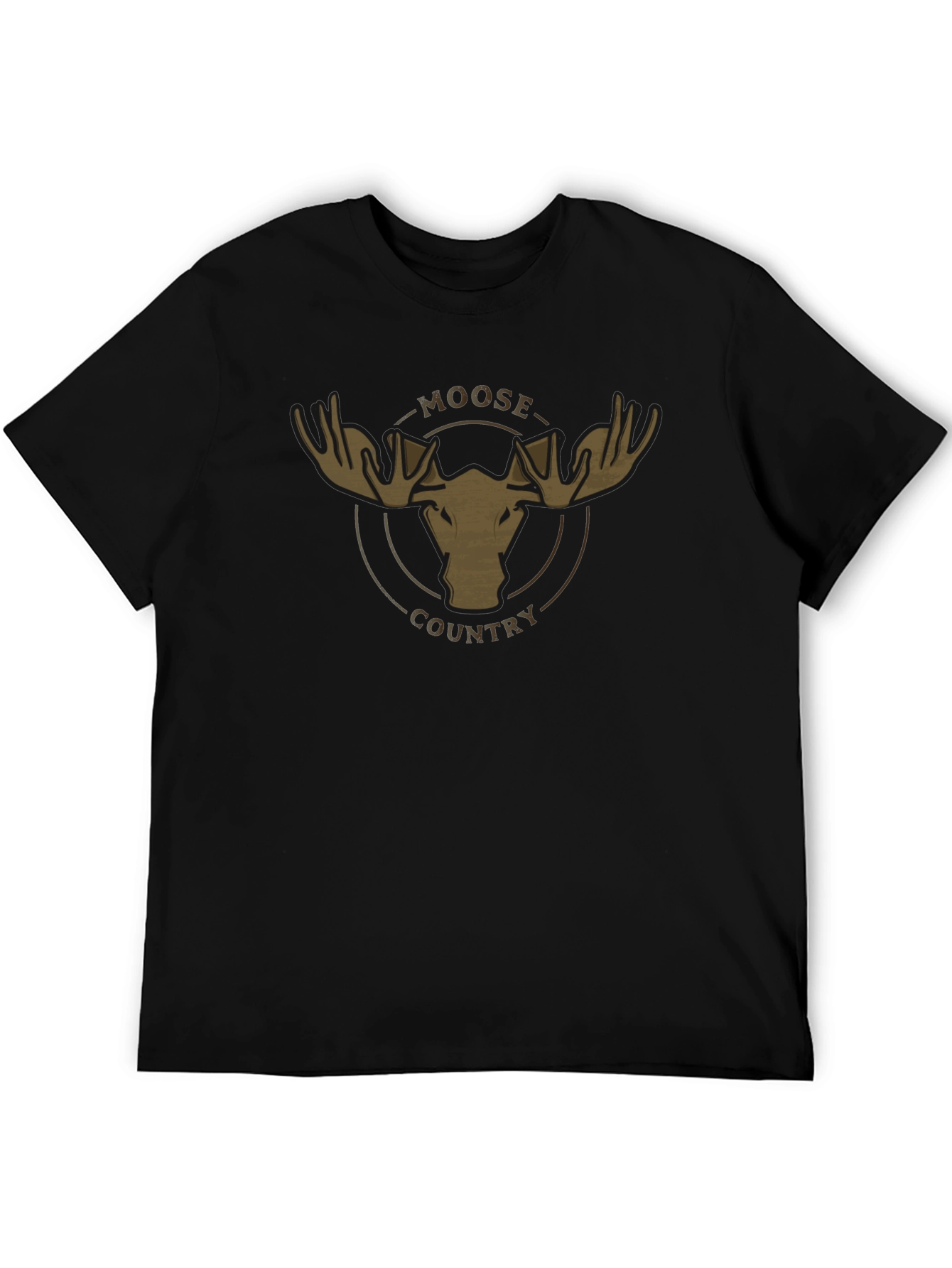 Moose Country Graphic T-Shirt - Soft Cotton Blend