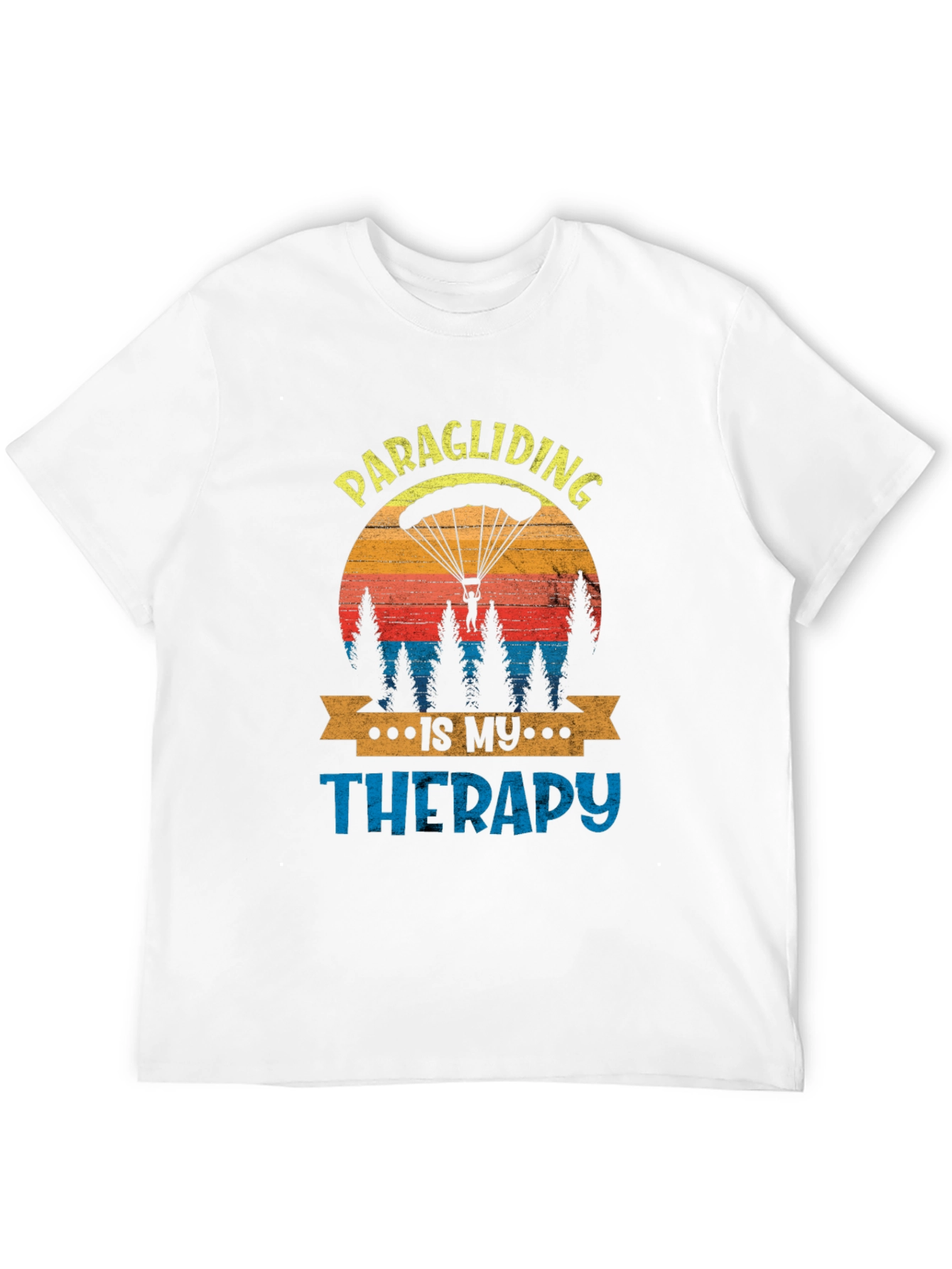 Paragliding Is My Therapy Graphic Tee