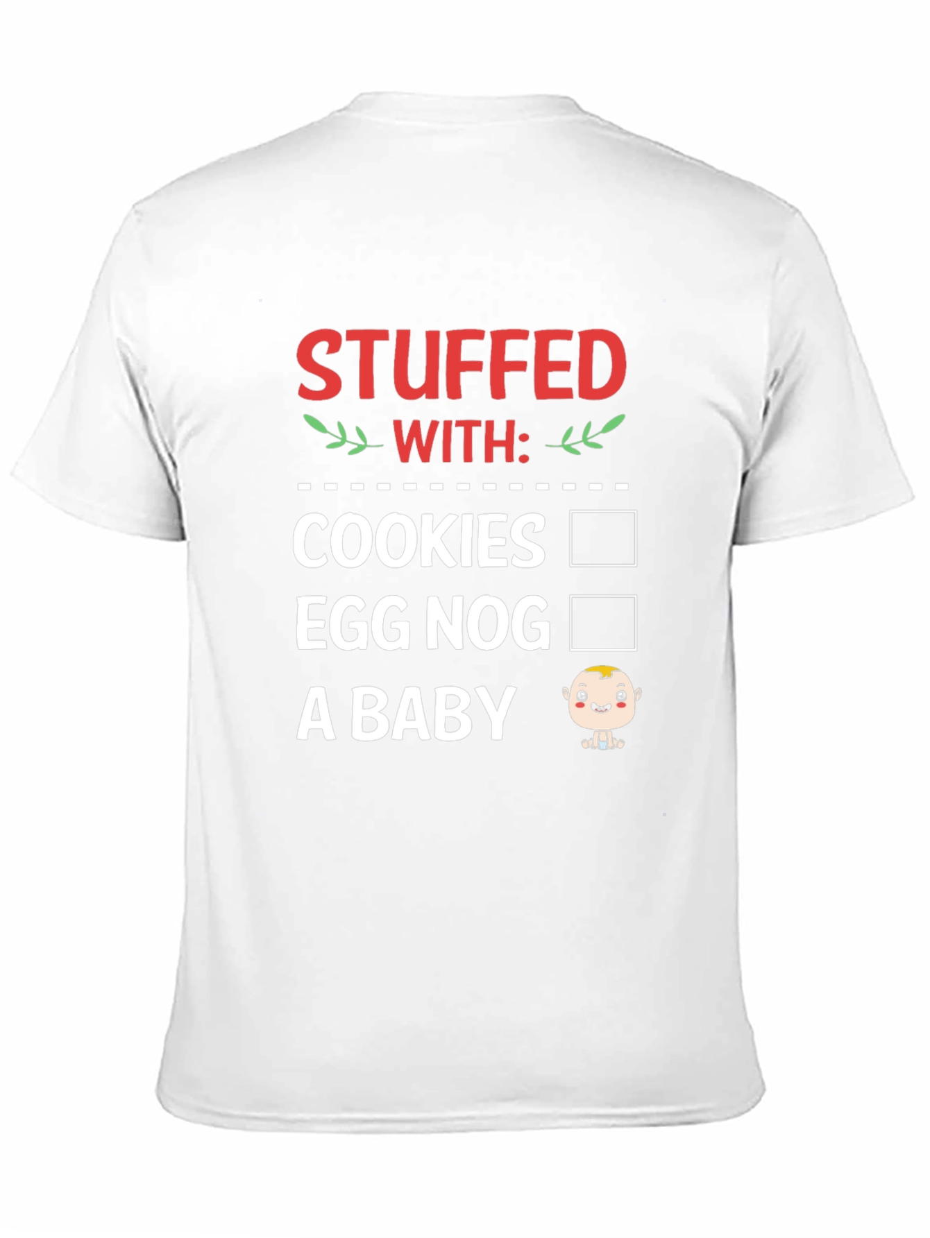Stuffed With: Funny Christmas Holiday T-Shirt