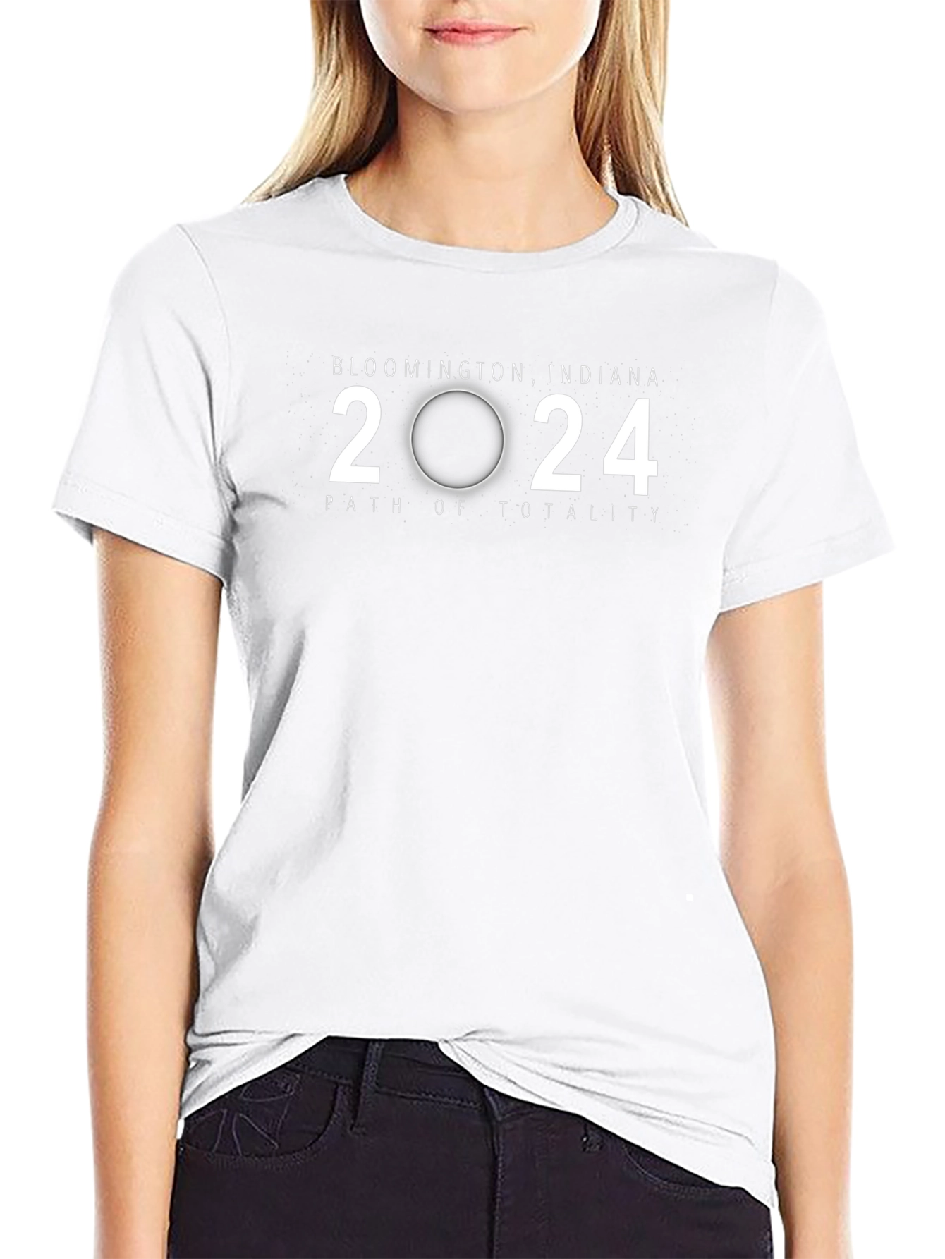Bloomington Indiana 2024 Eclipse T-Shirt