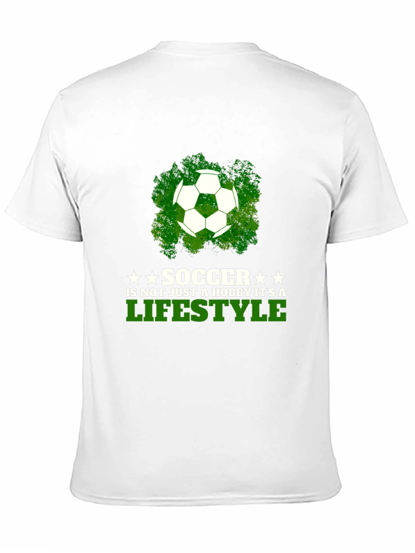 Soccer Lifestyle T-Shirt - Black Graphic Tee