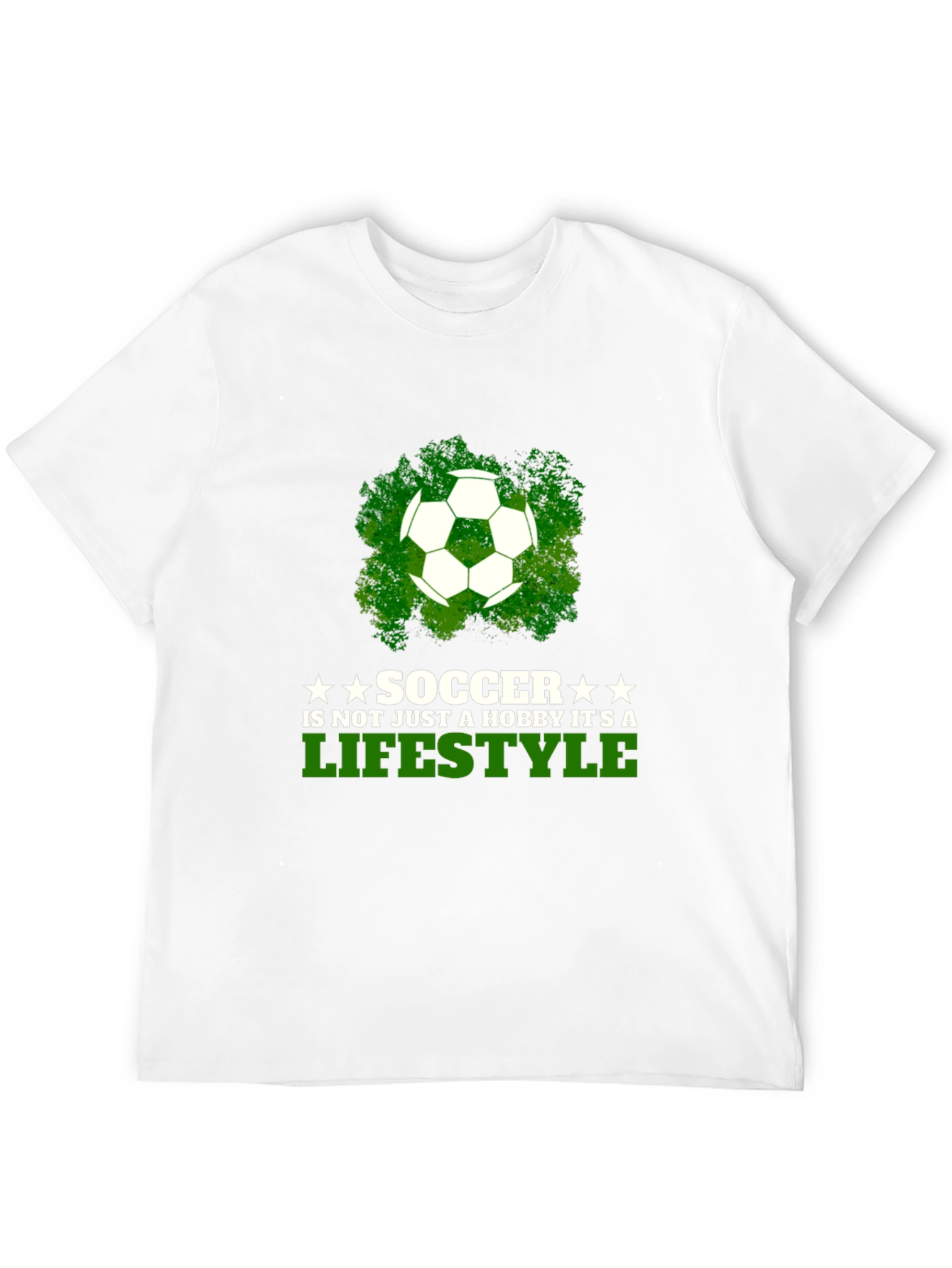 Soccer Lifestyle T-Shirt - Black Graphic Tee