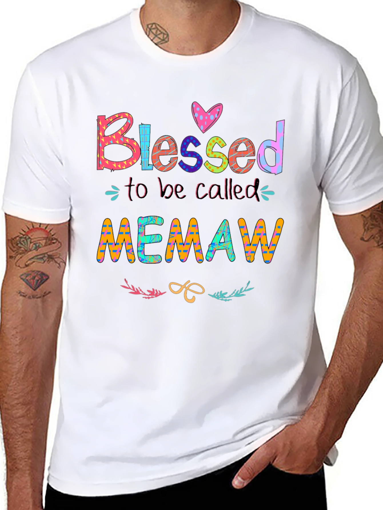 Blessed to be Called Memaw T-shirt
