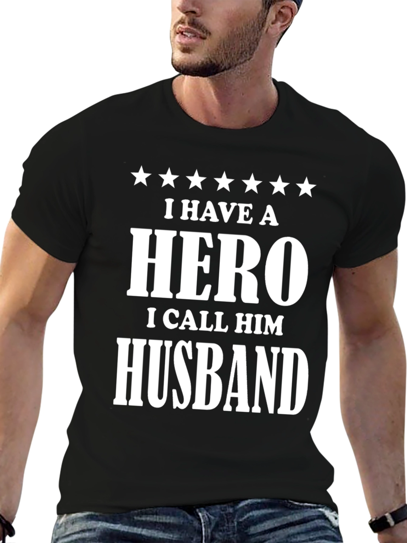 Hero Husband Tee - Fathers Day Gift Idea