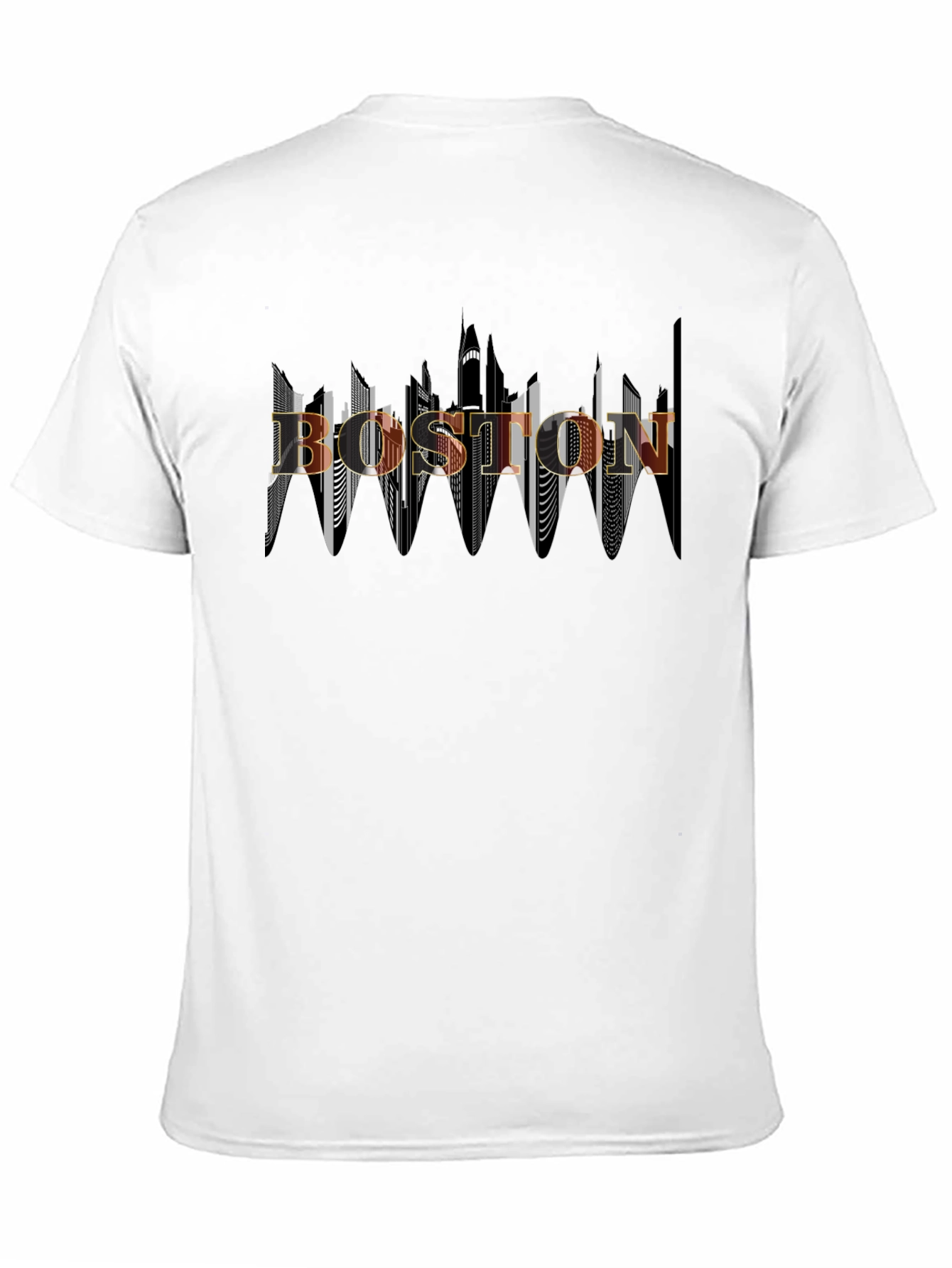 Boston Skyline Graphic T-Shirt