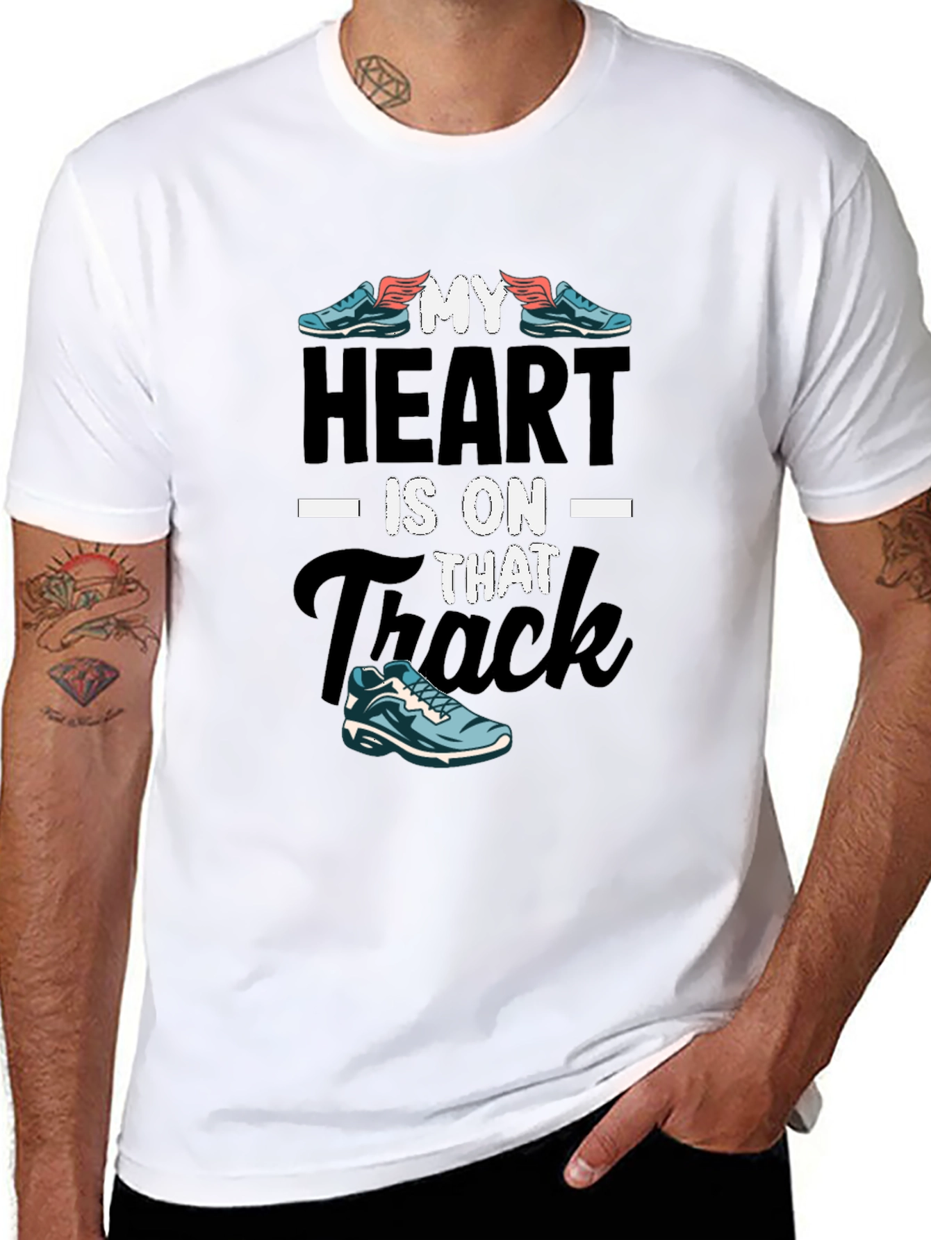 My Heart Is On That Track T-Shirt