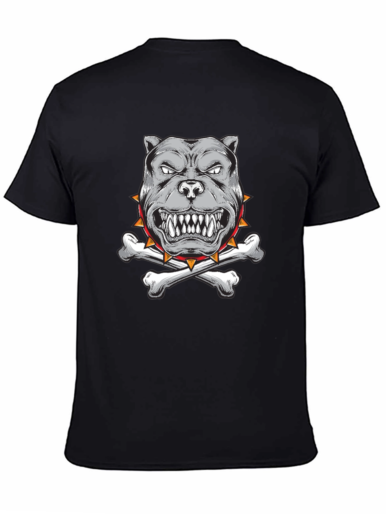 Pitbull T-Shirt - Crossbones Design