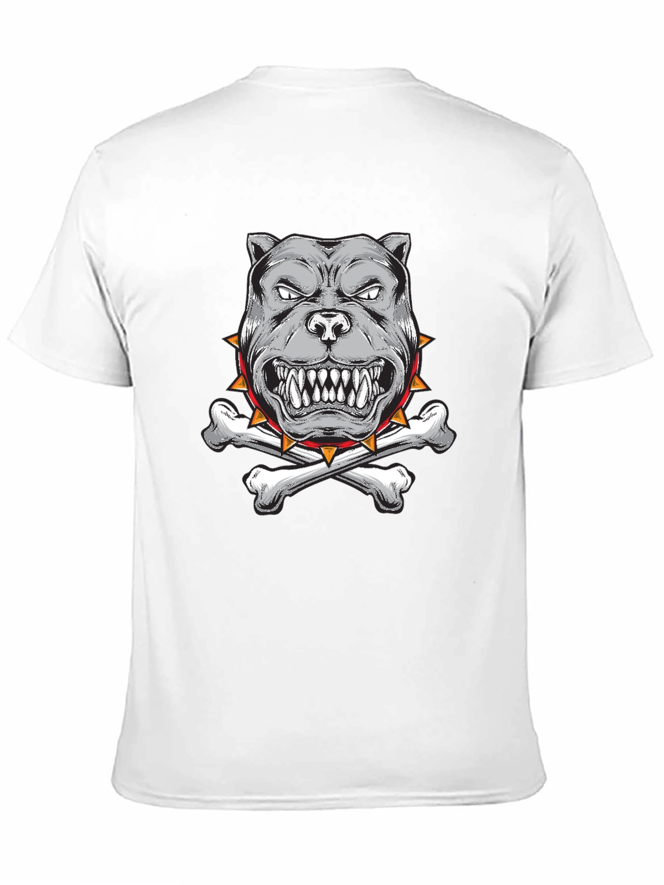Pitbull T-Shirt - Crossbones Design