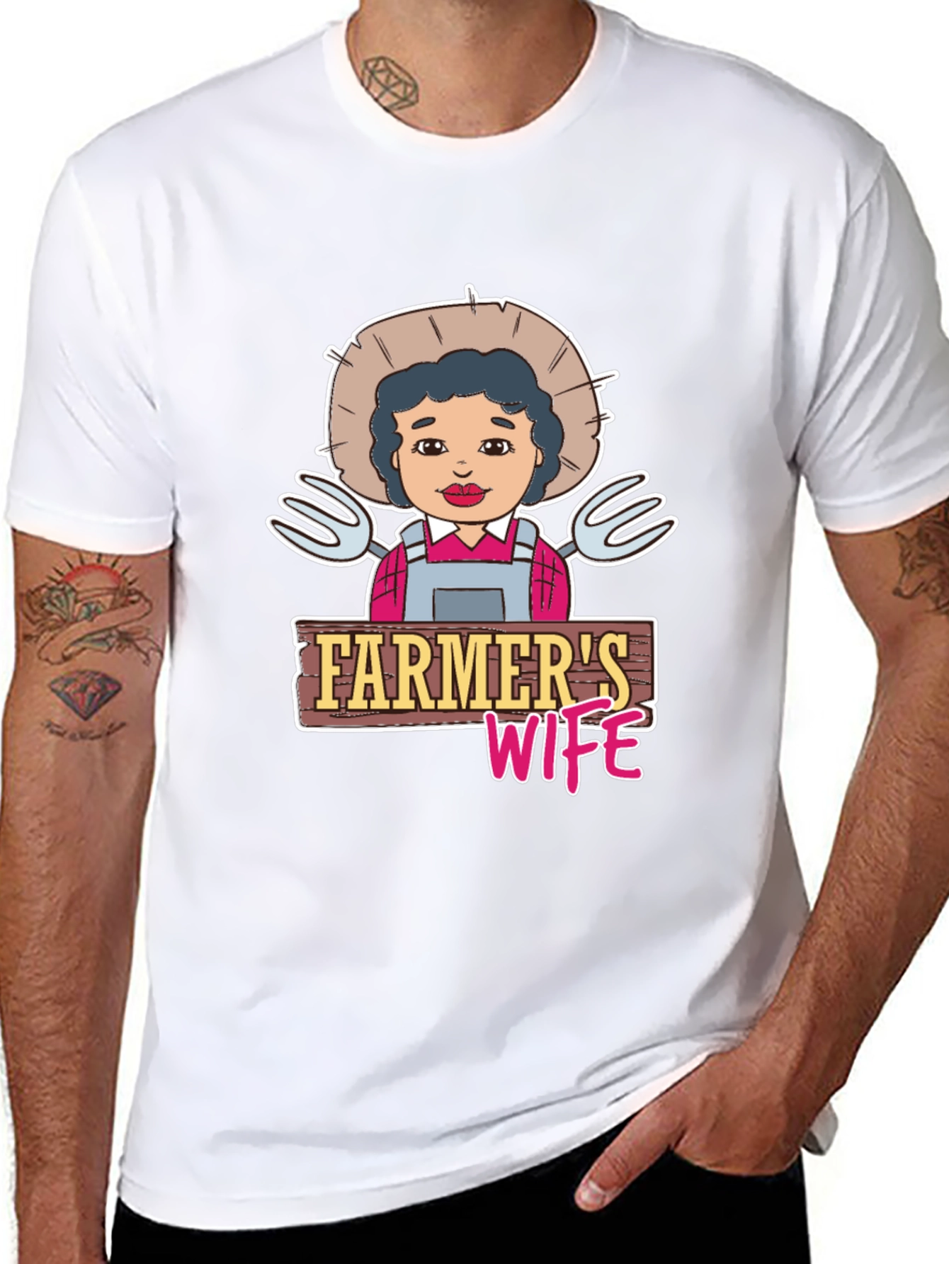 Farmers Wife Graphic Tee