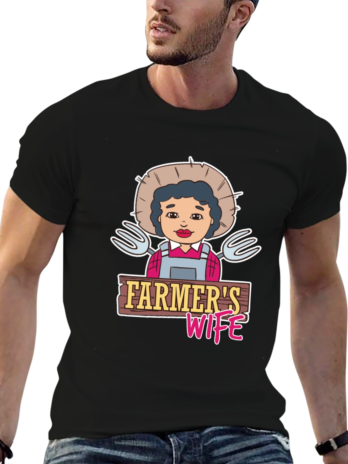 Farmers Wife Graphic Tee