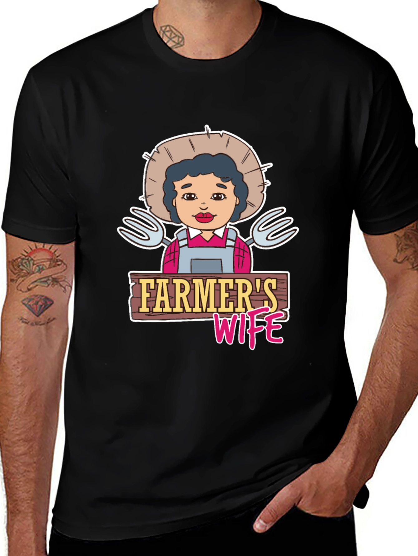Farmers Wife Graphic Tee