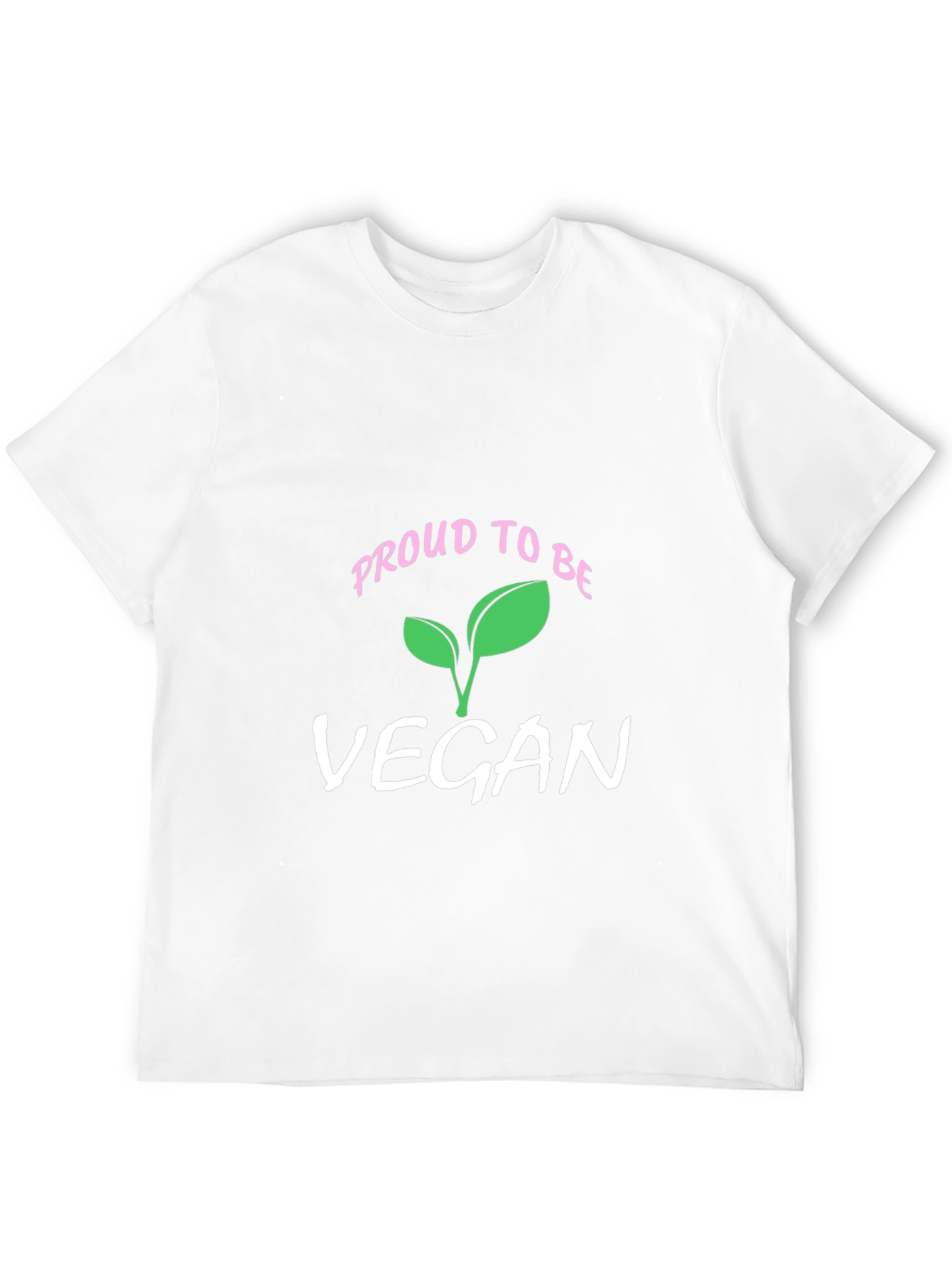 Proud Vegan T-Shirt - Black Plant-Based Lifestyle Tee