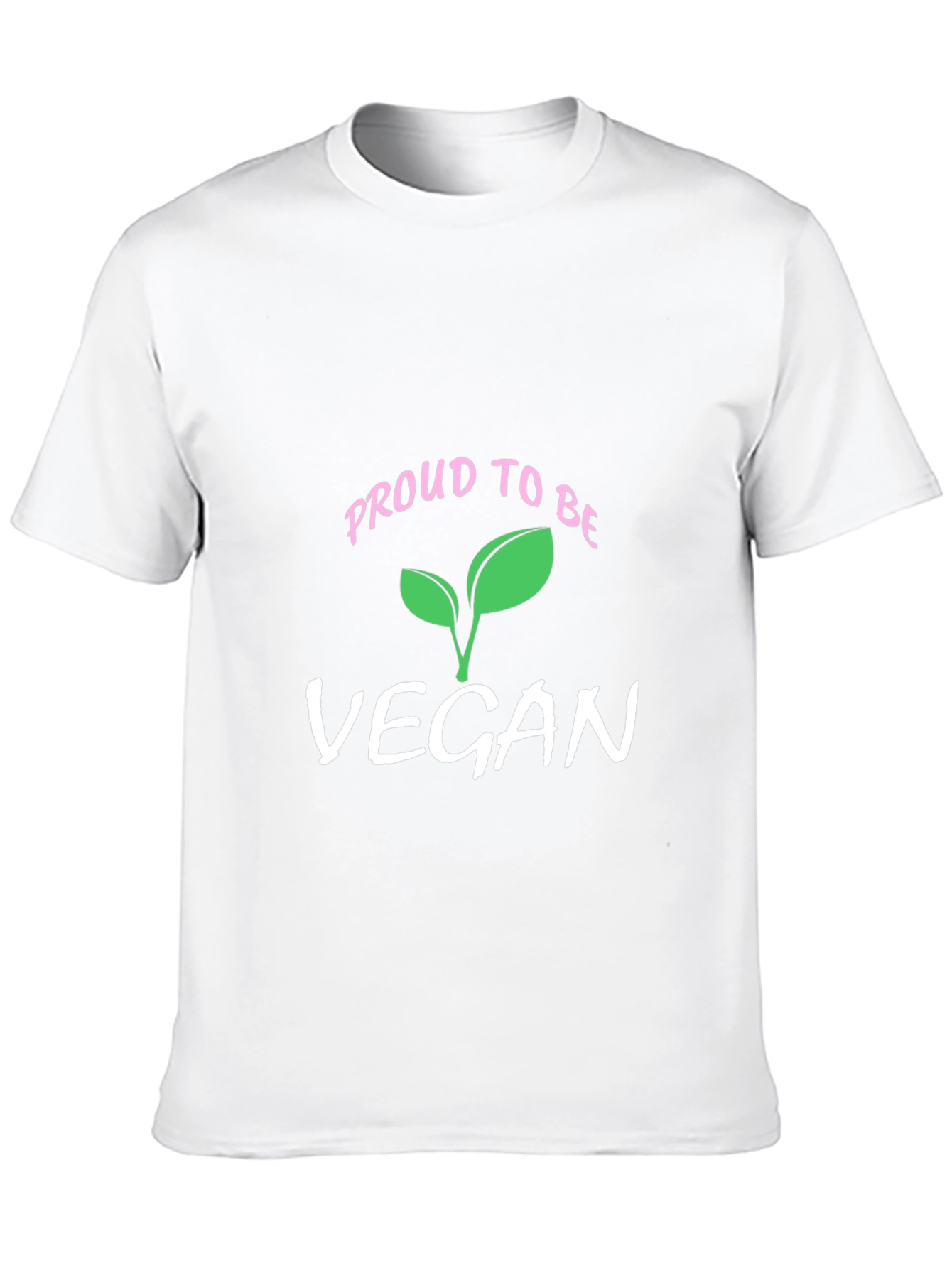 Proud Vegan T-Shirt - Black Plant-Based Lifestyle Tee