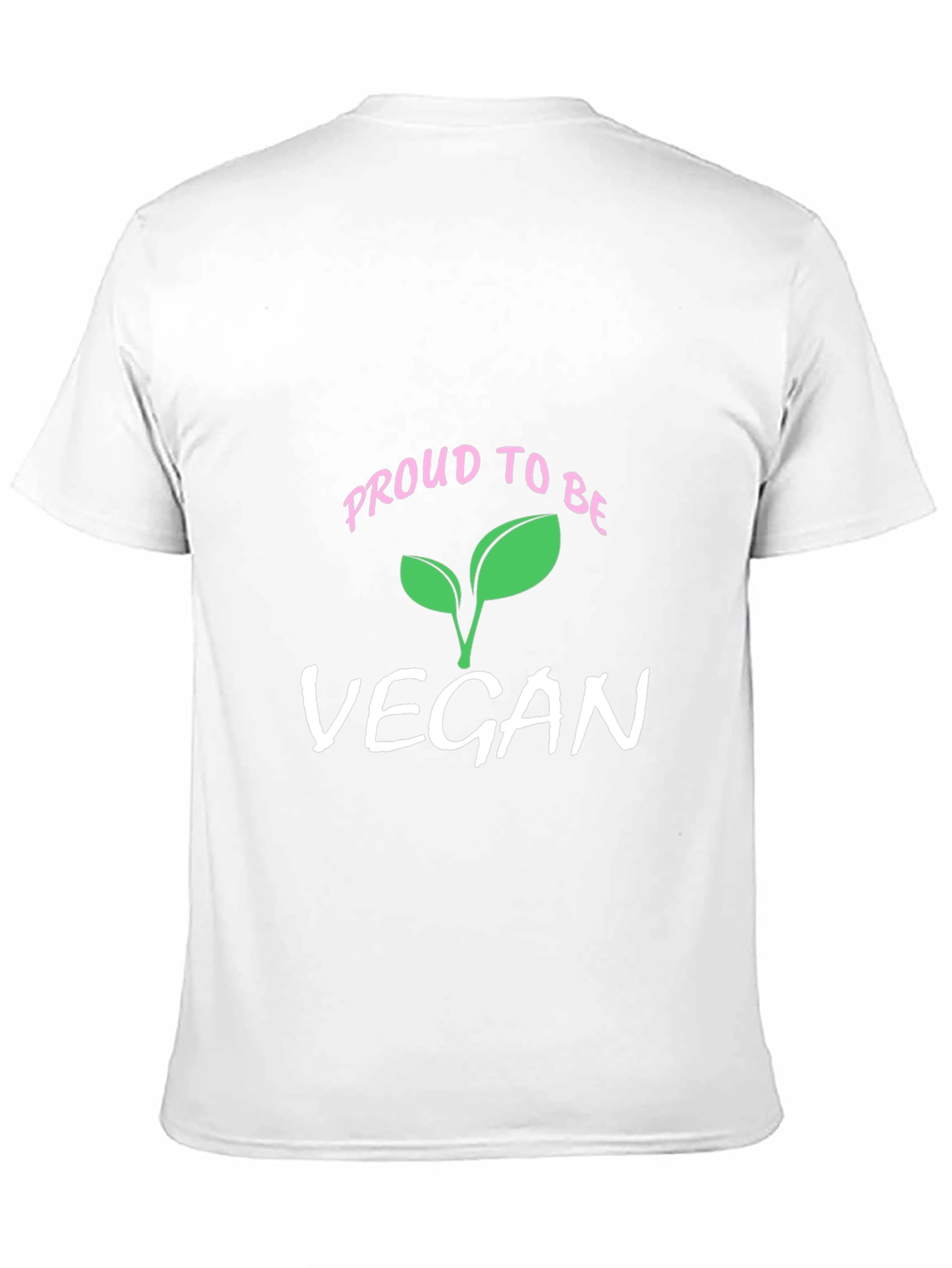 Proud Vegan T-Shirt - Black Plant-Based Lifestyle Tee