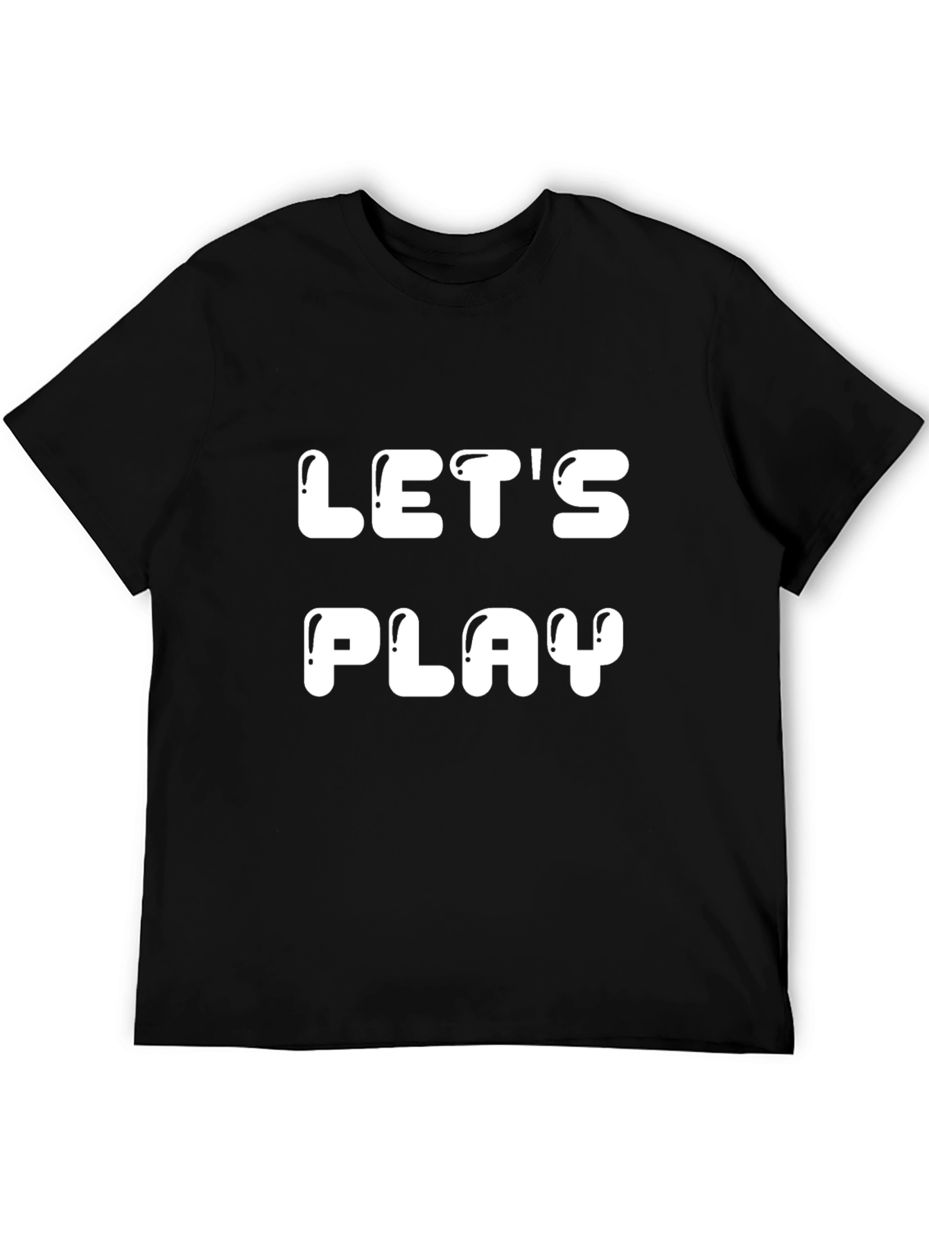 Lets Play Graphic Tee - Casual Style