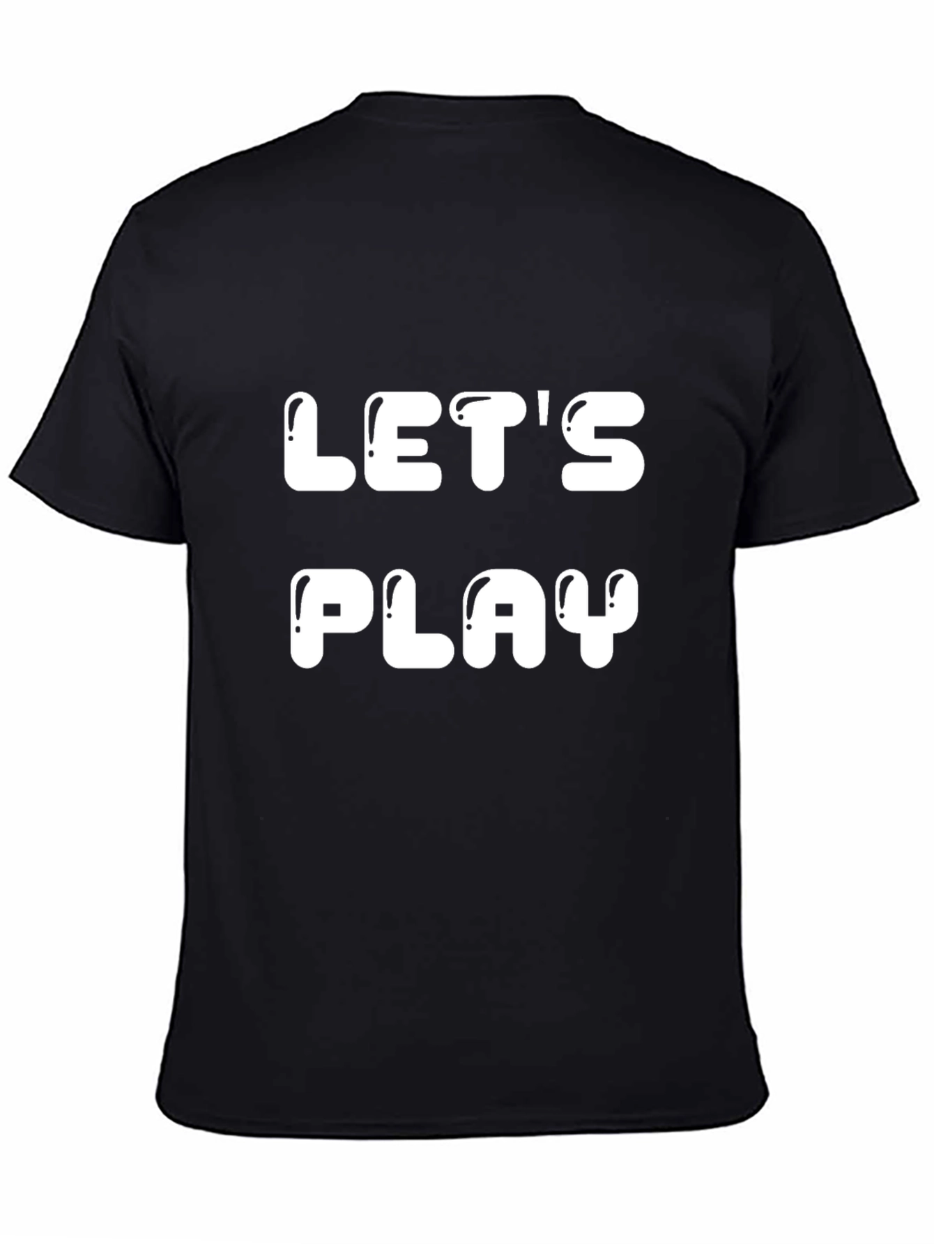 Lets Play Graphic Tee - Casual Style