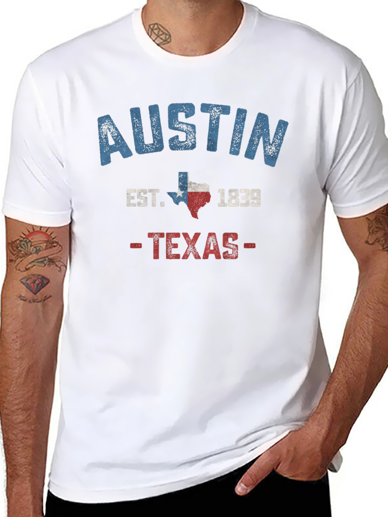Austin Texas Est. 1839 Graphic T-Shirt