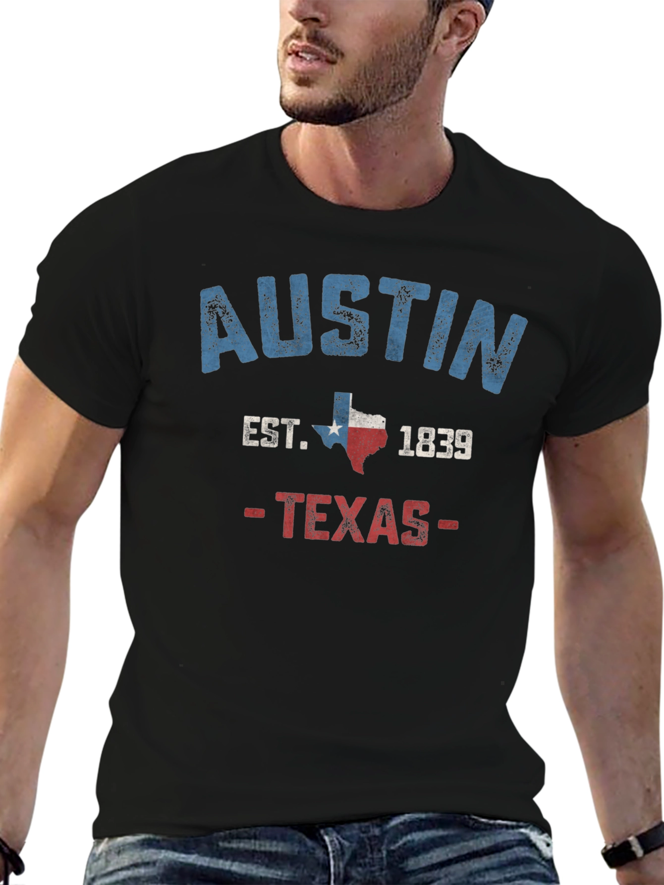 Austin Texas Est. 1839 Graphic T-Shirt