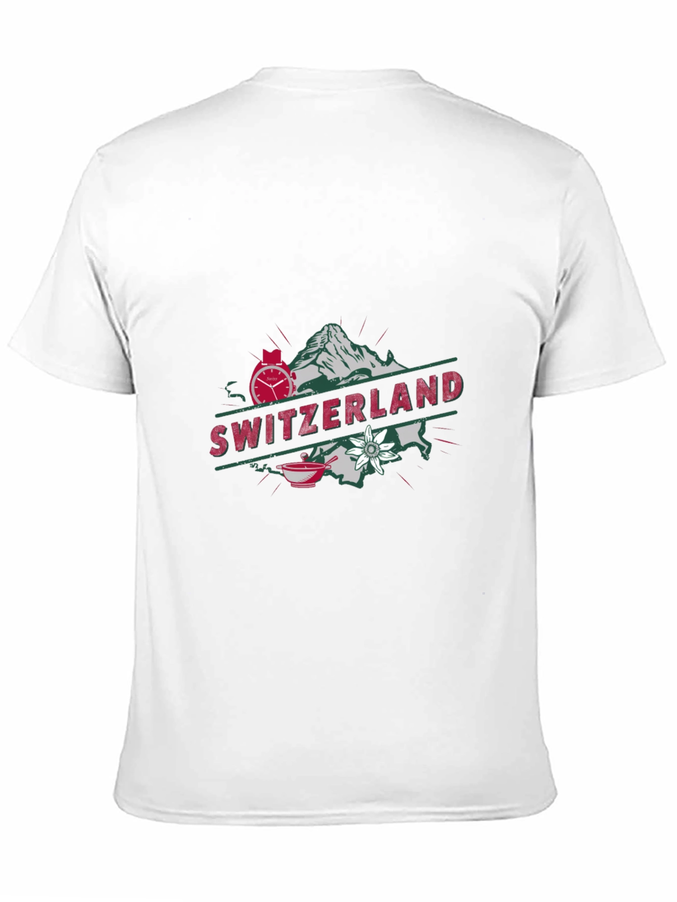 Switzerland Graphic Print Tee - Unisex