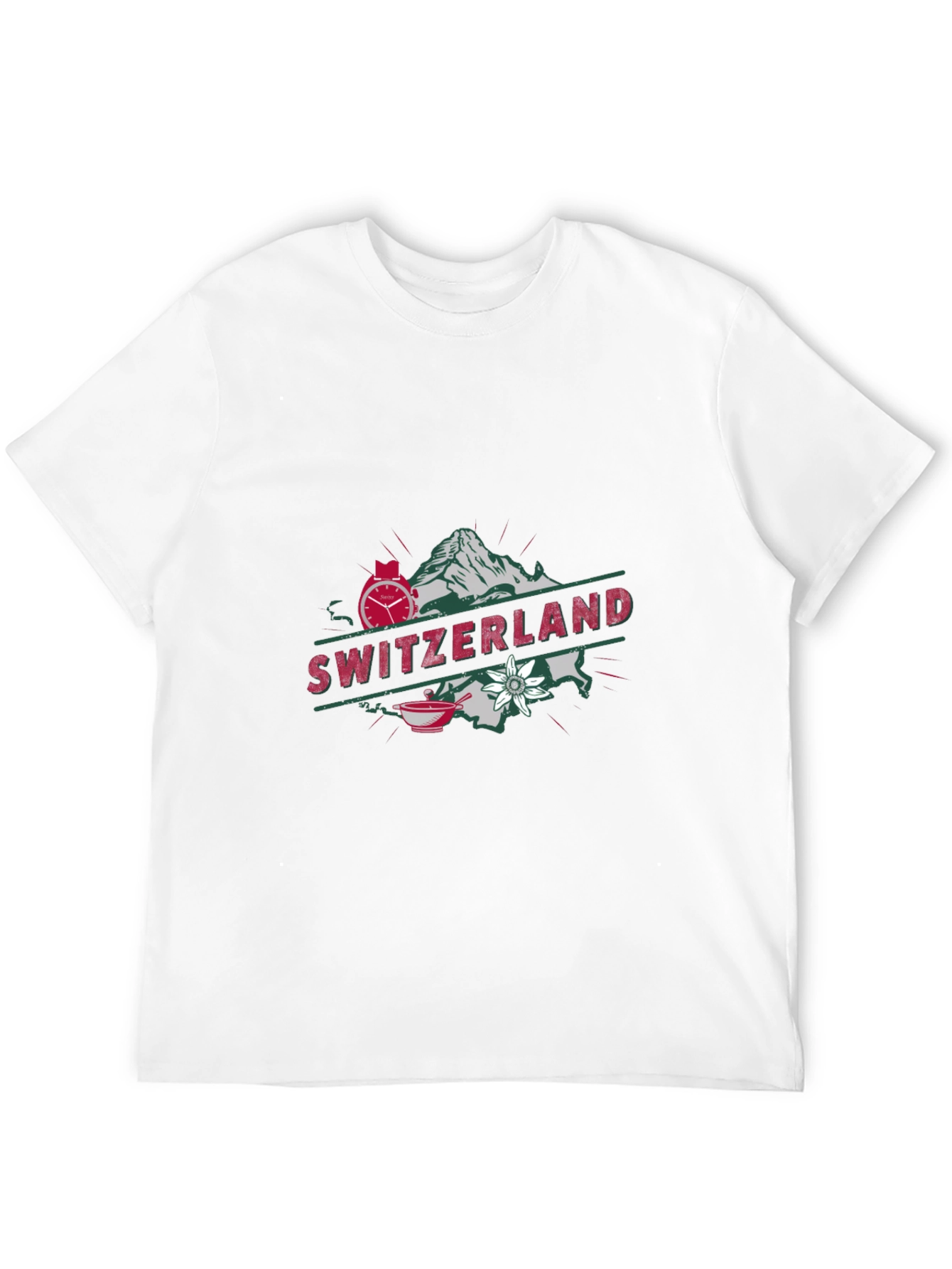 Switzerland Graphic Print Tee - Unisex