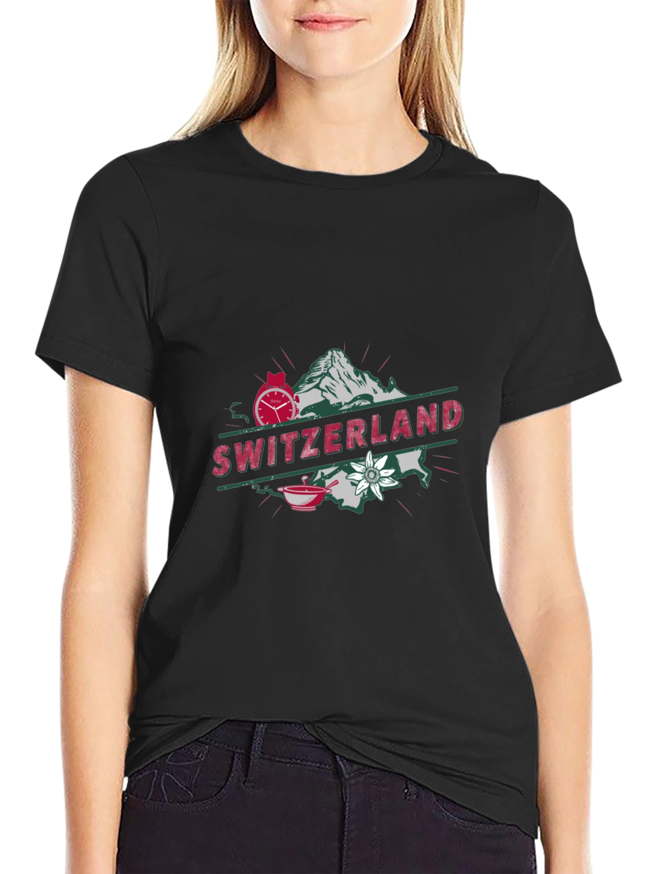 Switzerland Graphic Print Tee - Unisex