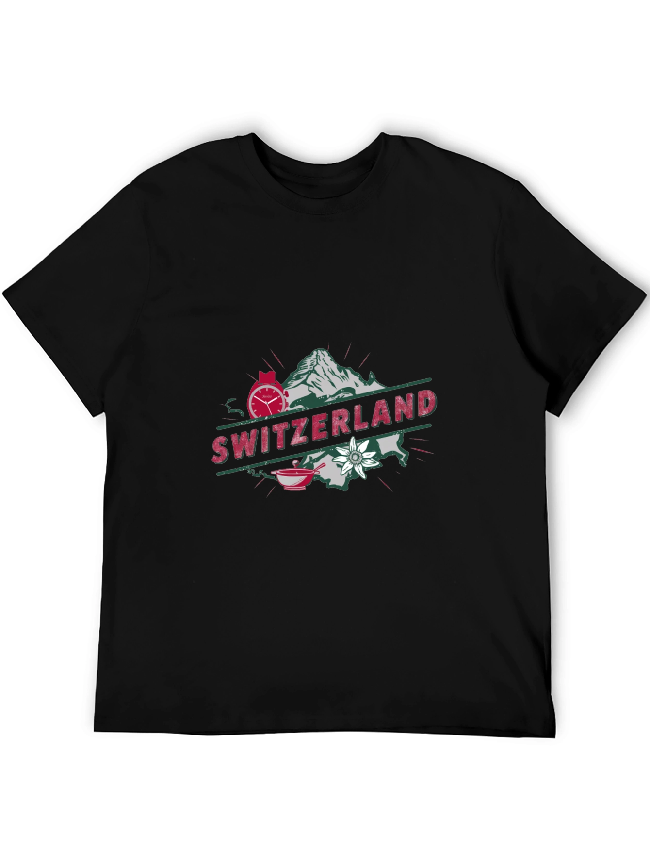 Switzerland Graphic Print Tee - Unisex