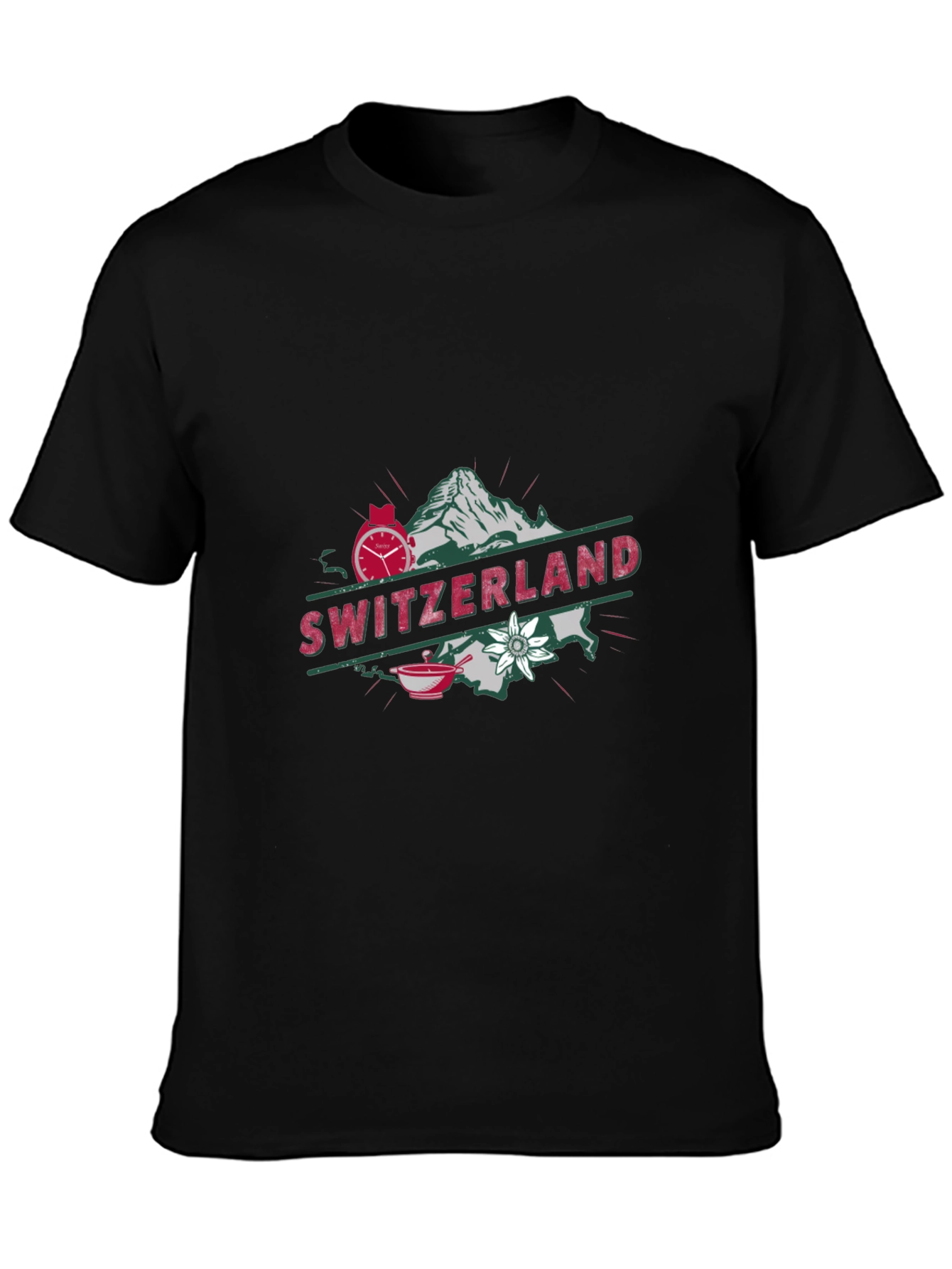 Switzerland Graphic Print Tee - Unisex