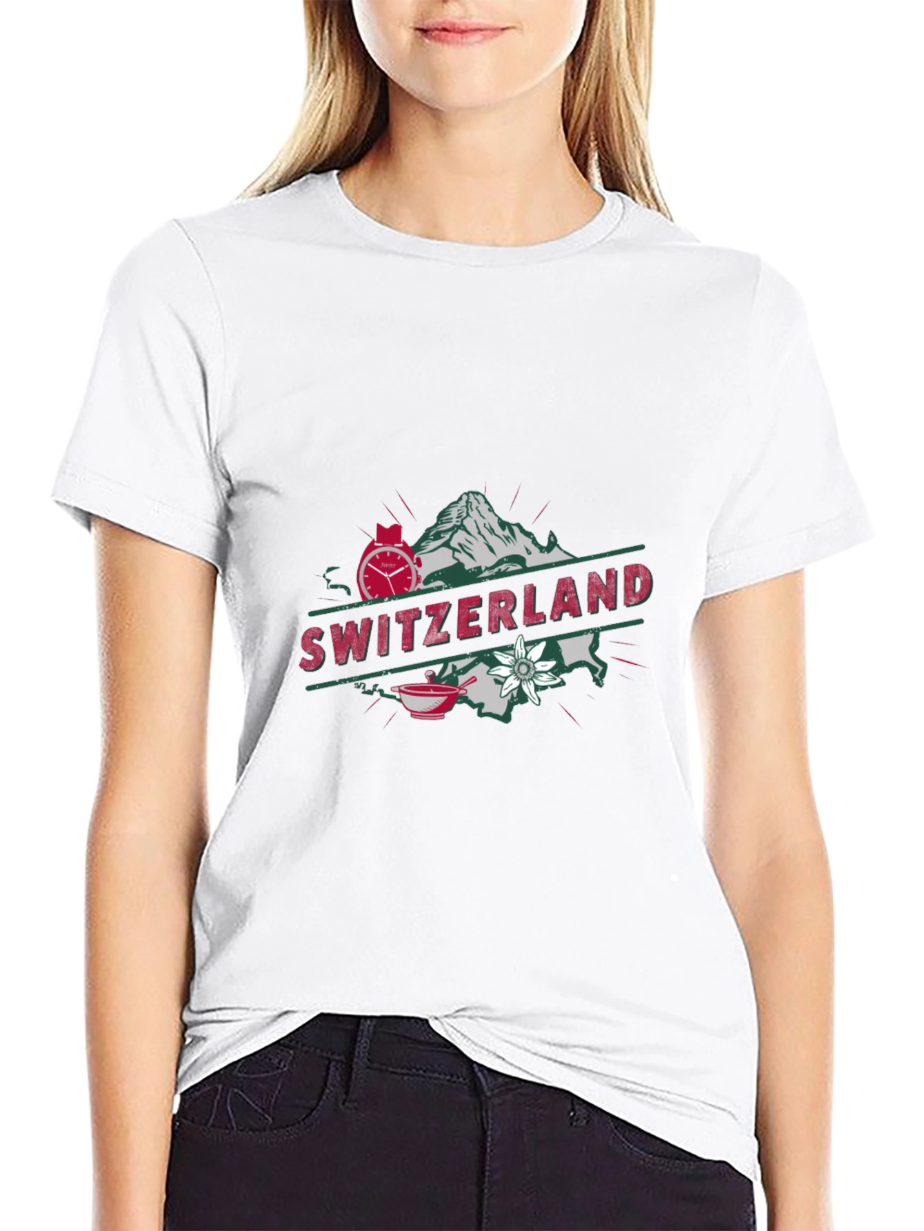 Switzerland Graphic Print Tee - Unisex