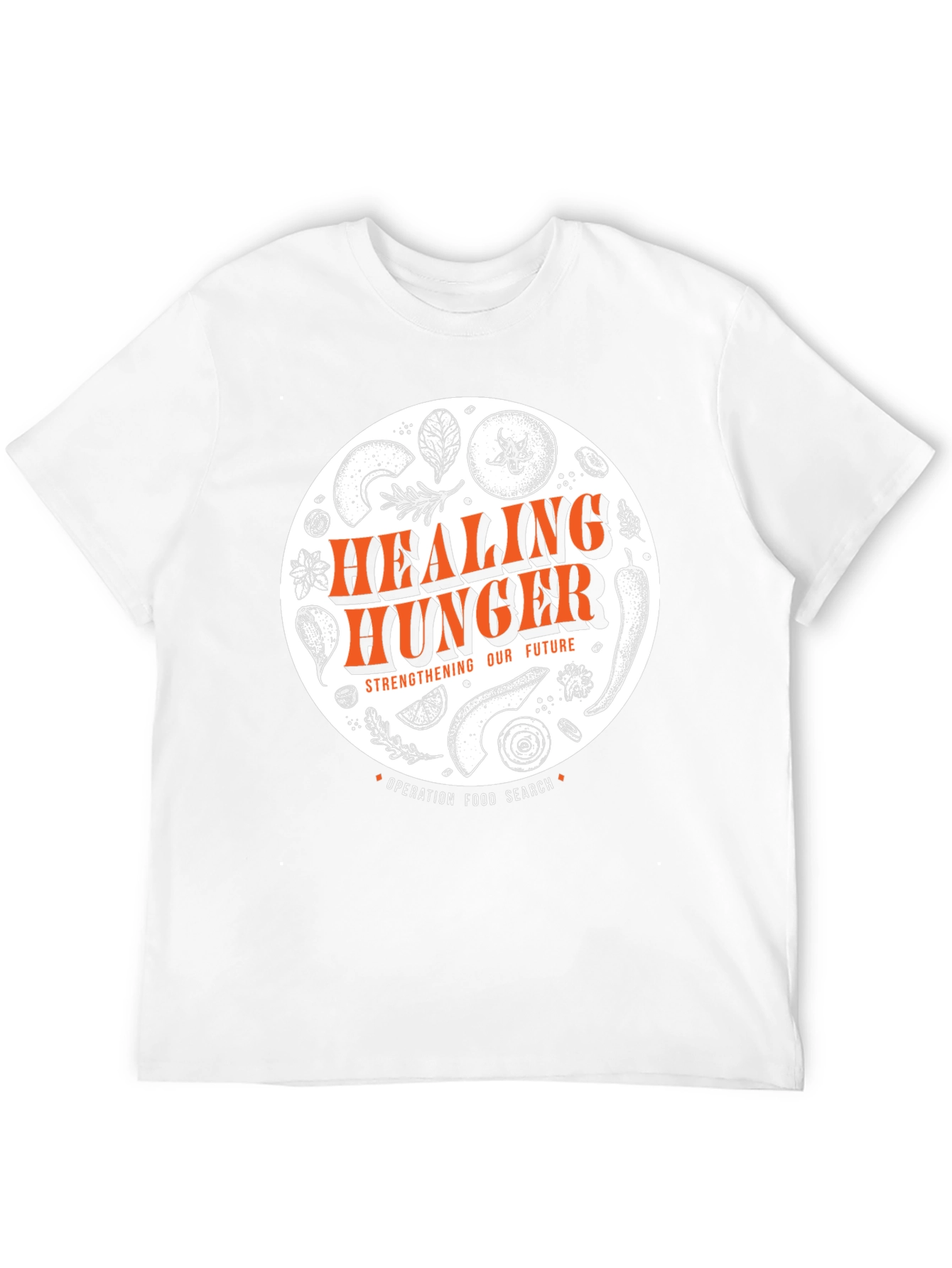 Healing Hunger Black Tee