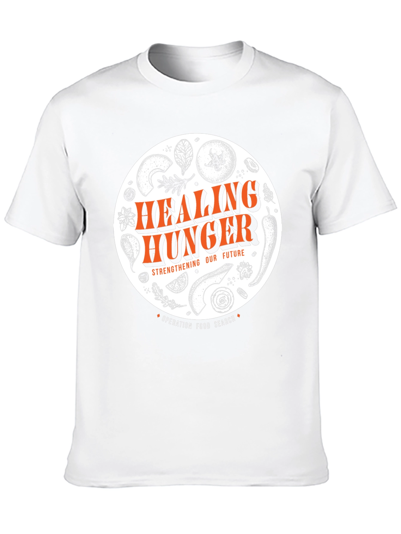 Healing Hunger Black Tee