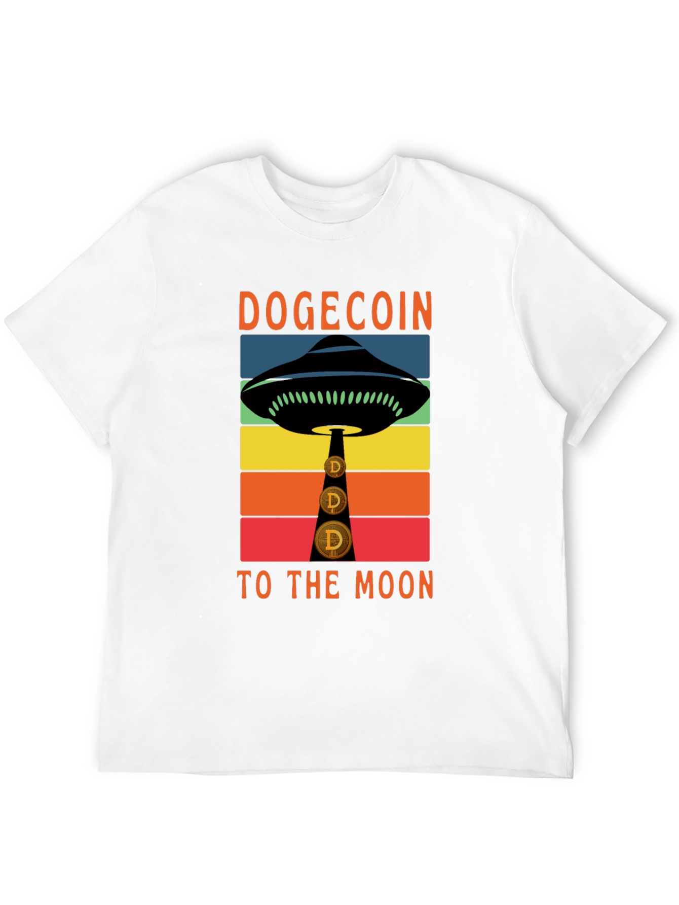 Dogecoin UFO T-Shirt - To The Moon!