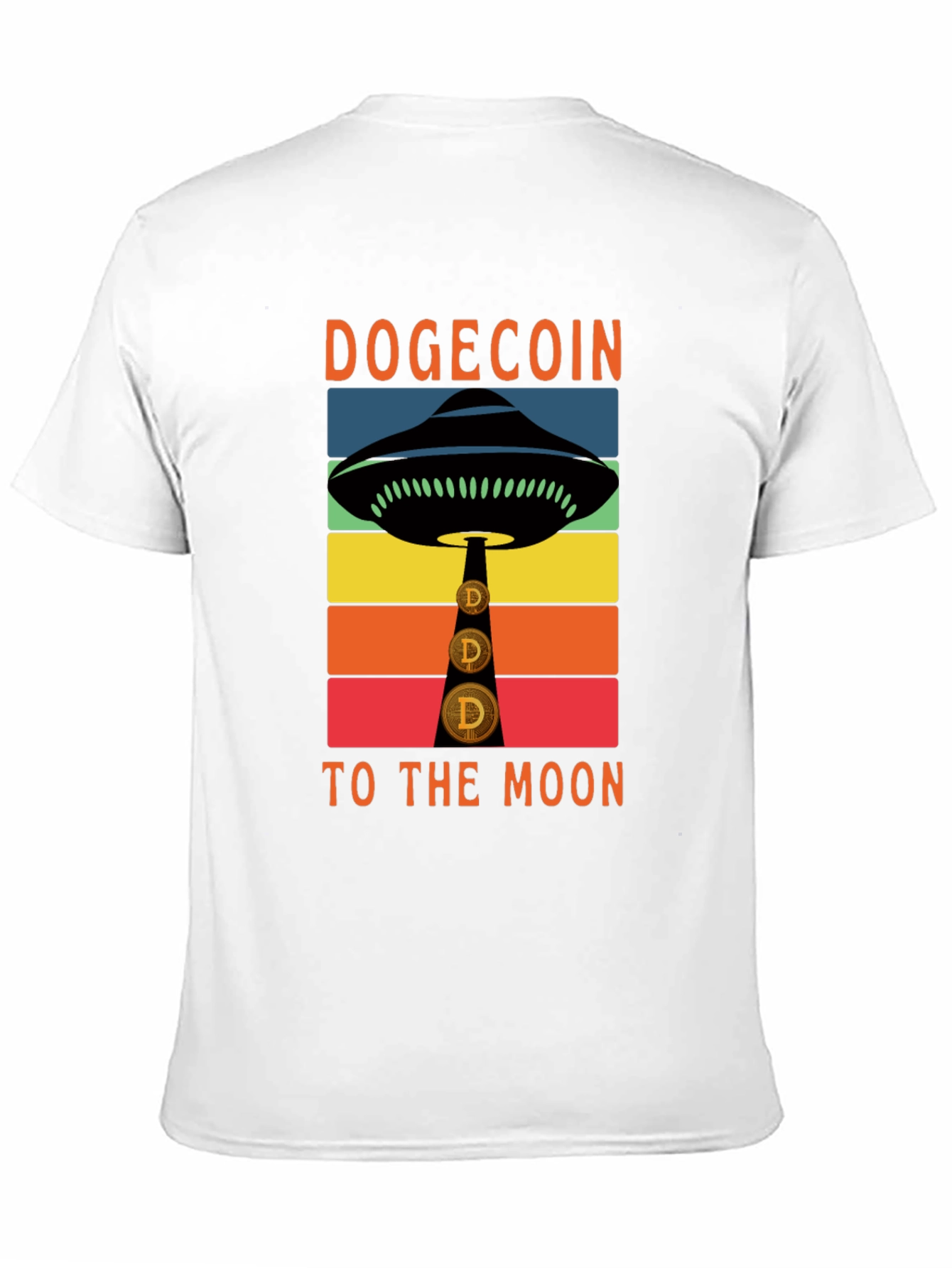 Dogecoin UFO T-Shirt - To The Moon!