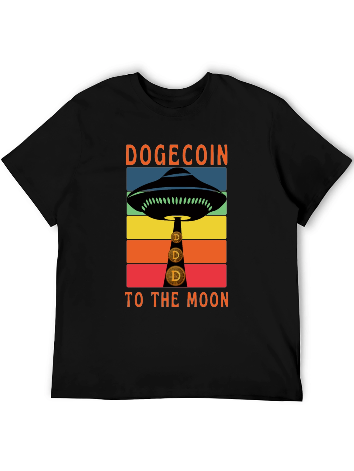 Dogecoin UFO T-Shirt - To The Moon!
