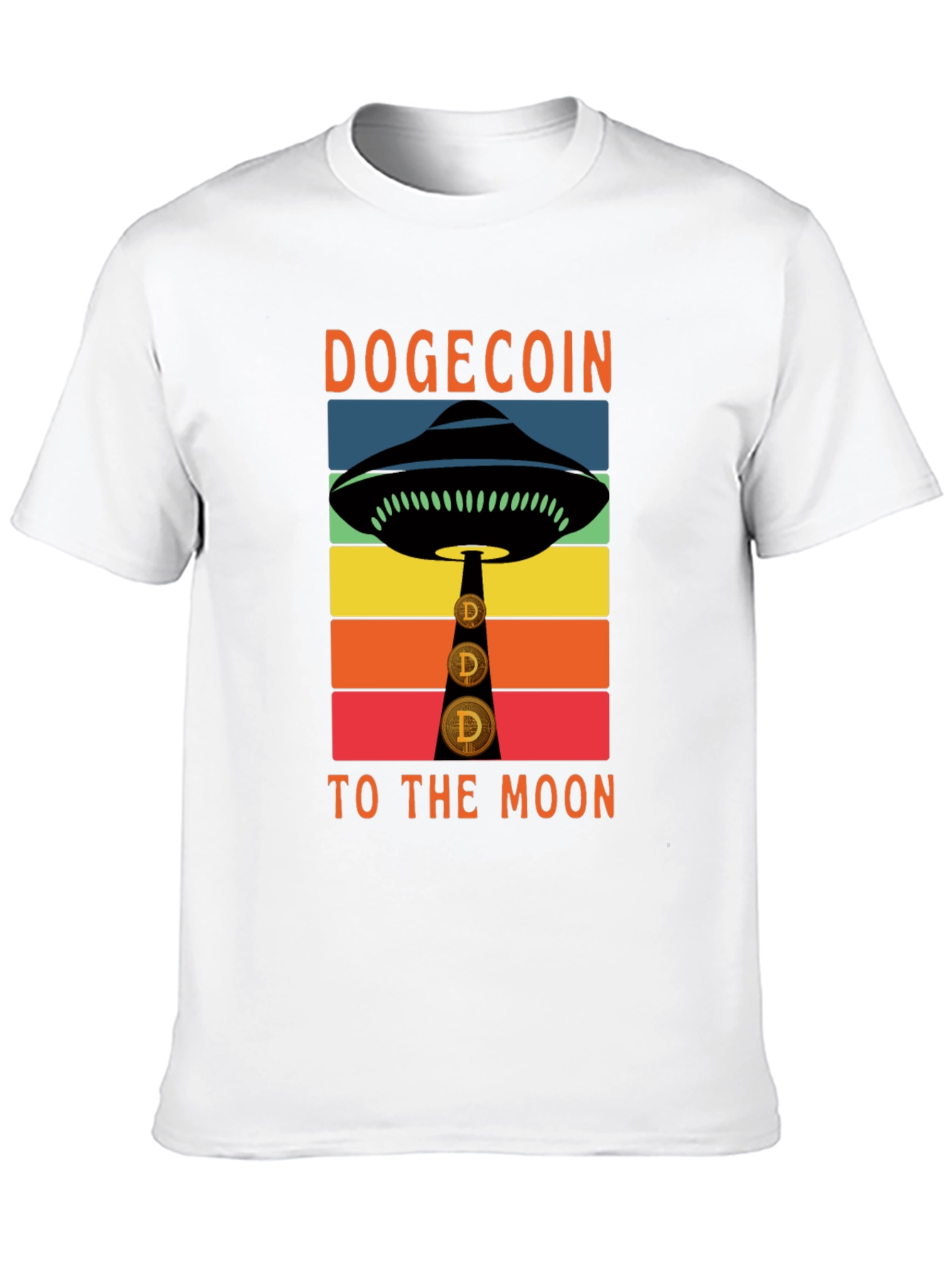 Dogecoin UFO T-Shirt - To The Moon!