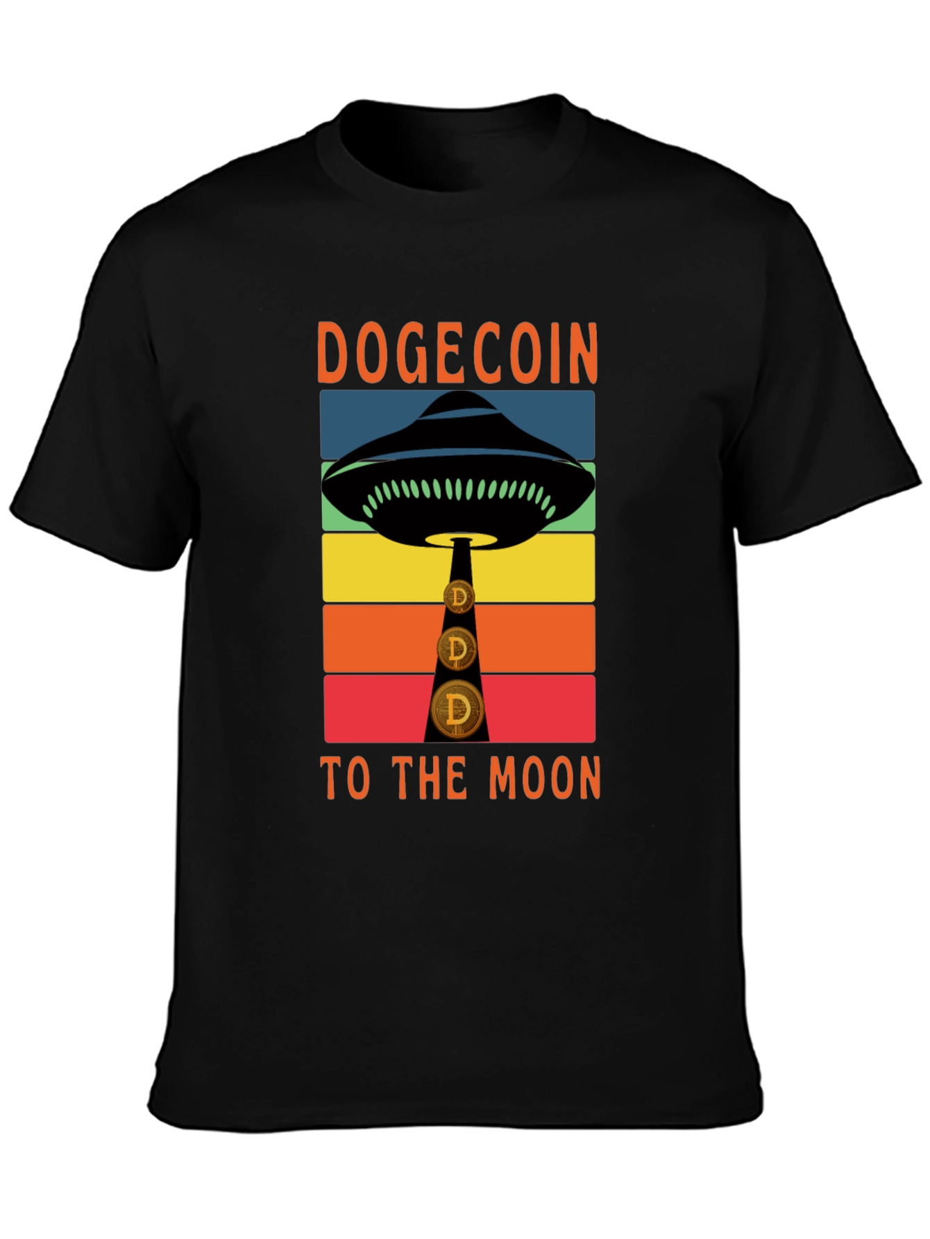 Dogecoin UFO T-Shirt - To The Moon!