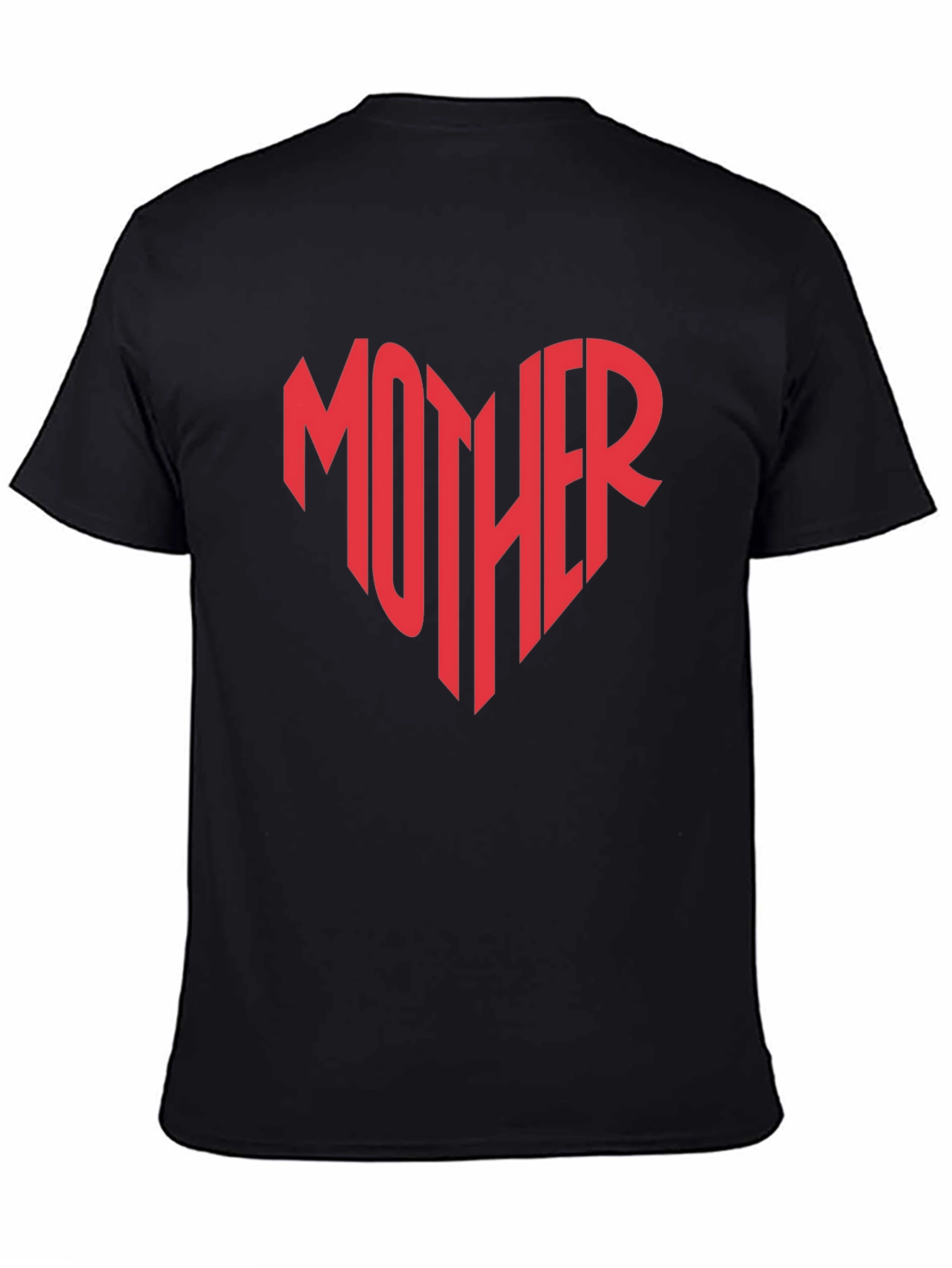 Mother Heart Graphic Tee - Black