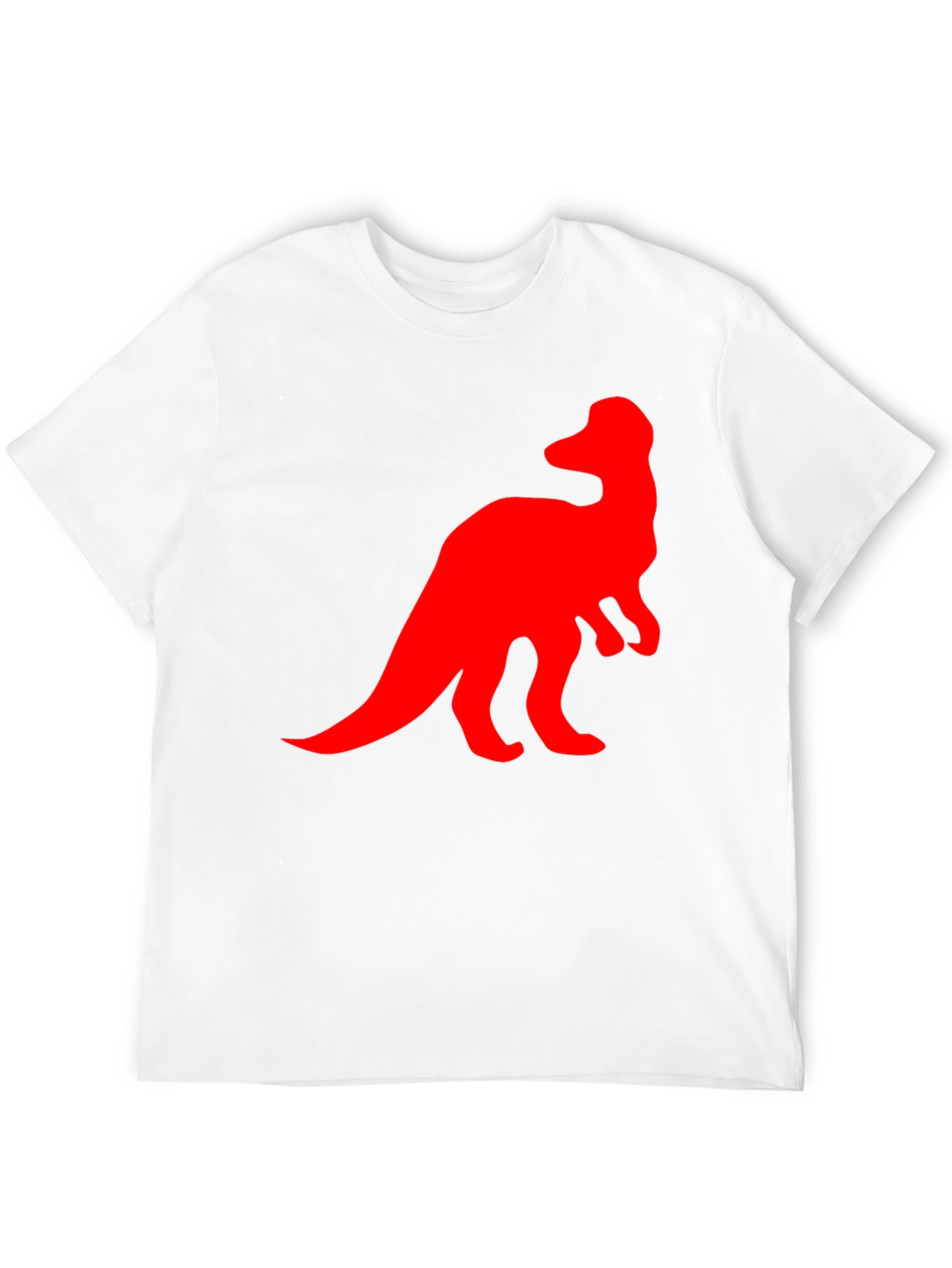 Dinosaur Graphic Tee - Casual Black T-Shirt