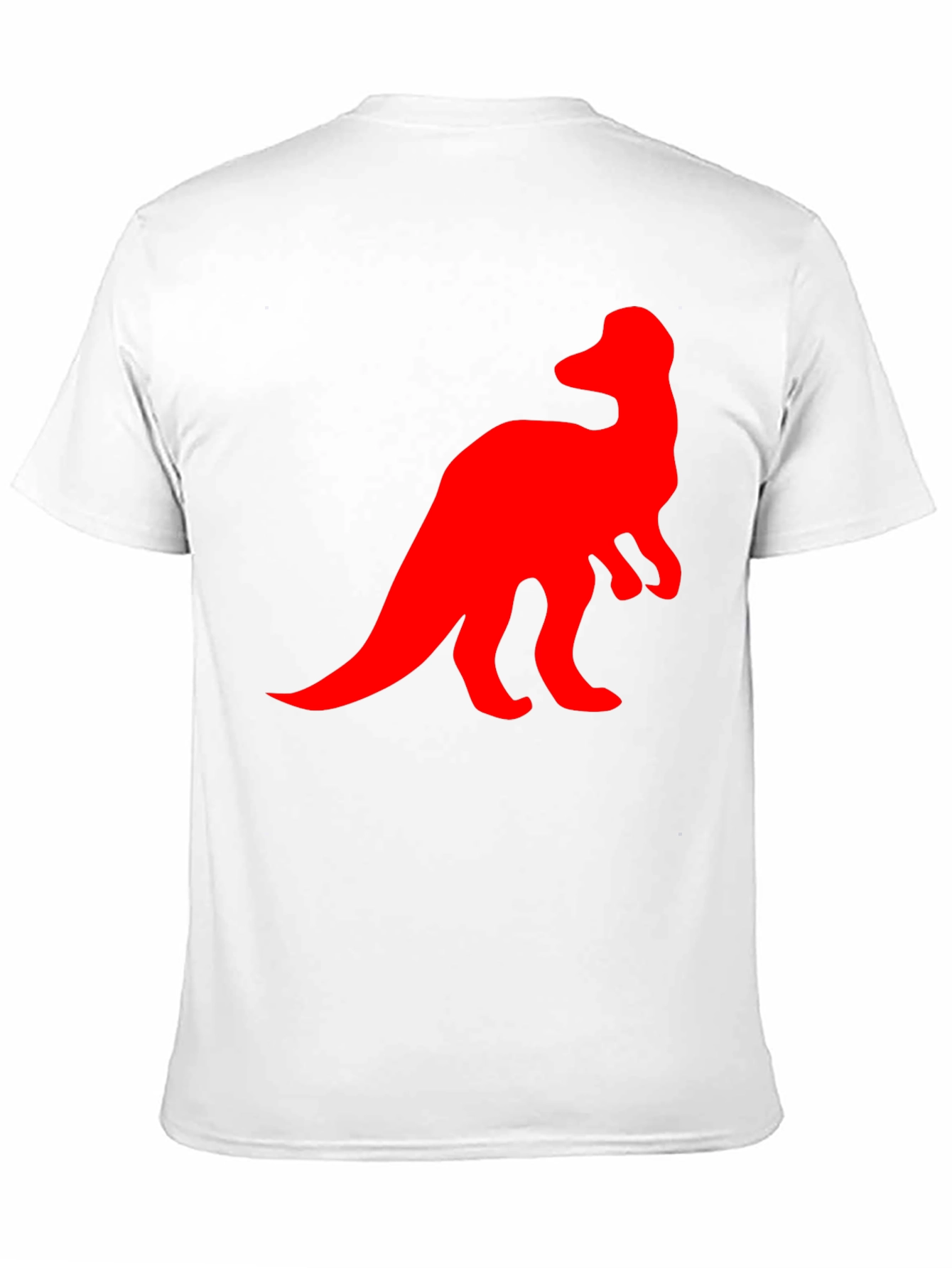Dinosaur Graphic Tee - Casual Black T-Shirt