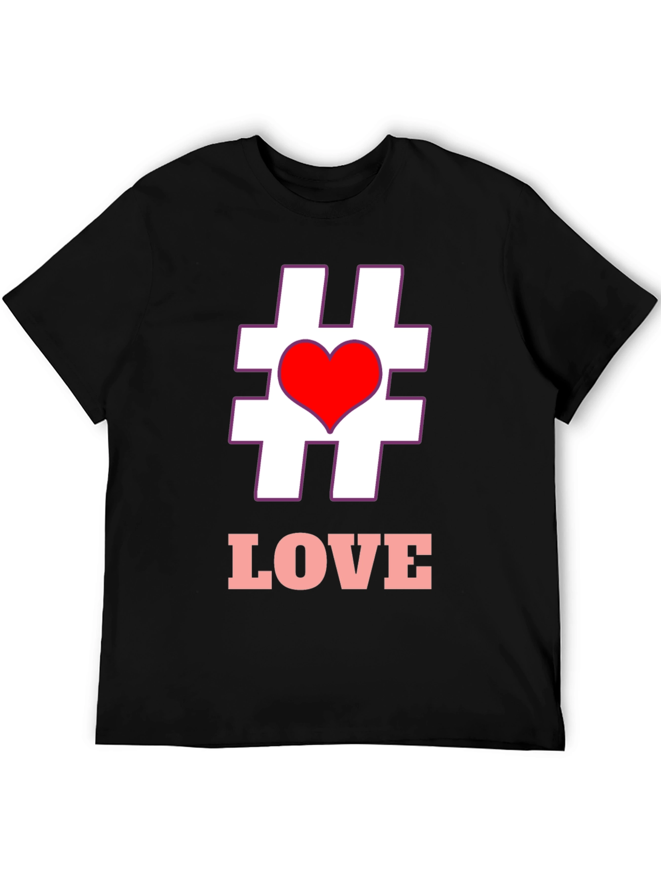 Hashtag Love T-Shirt