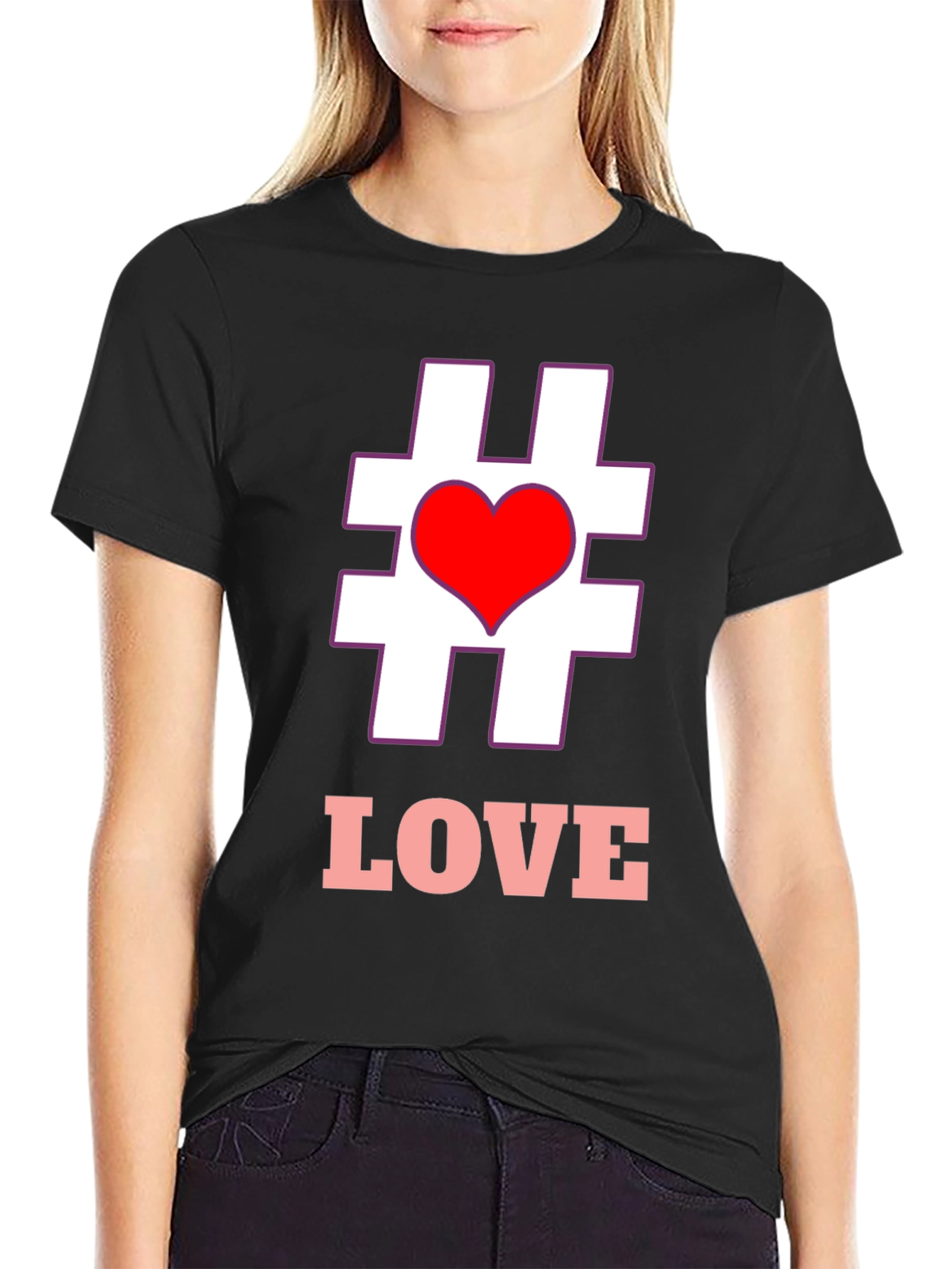 Hashtag Love T-Shirt