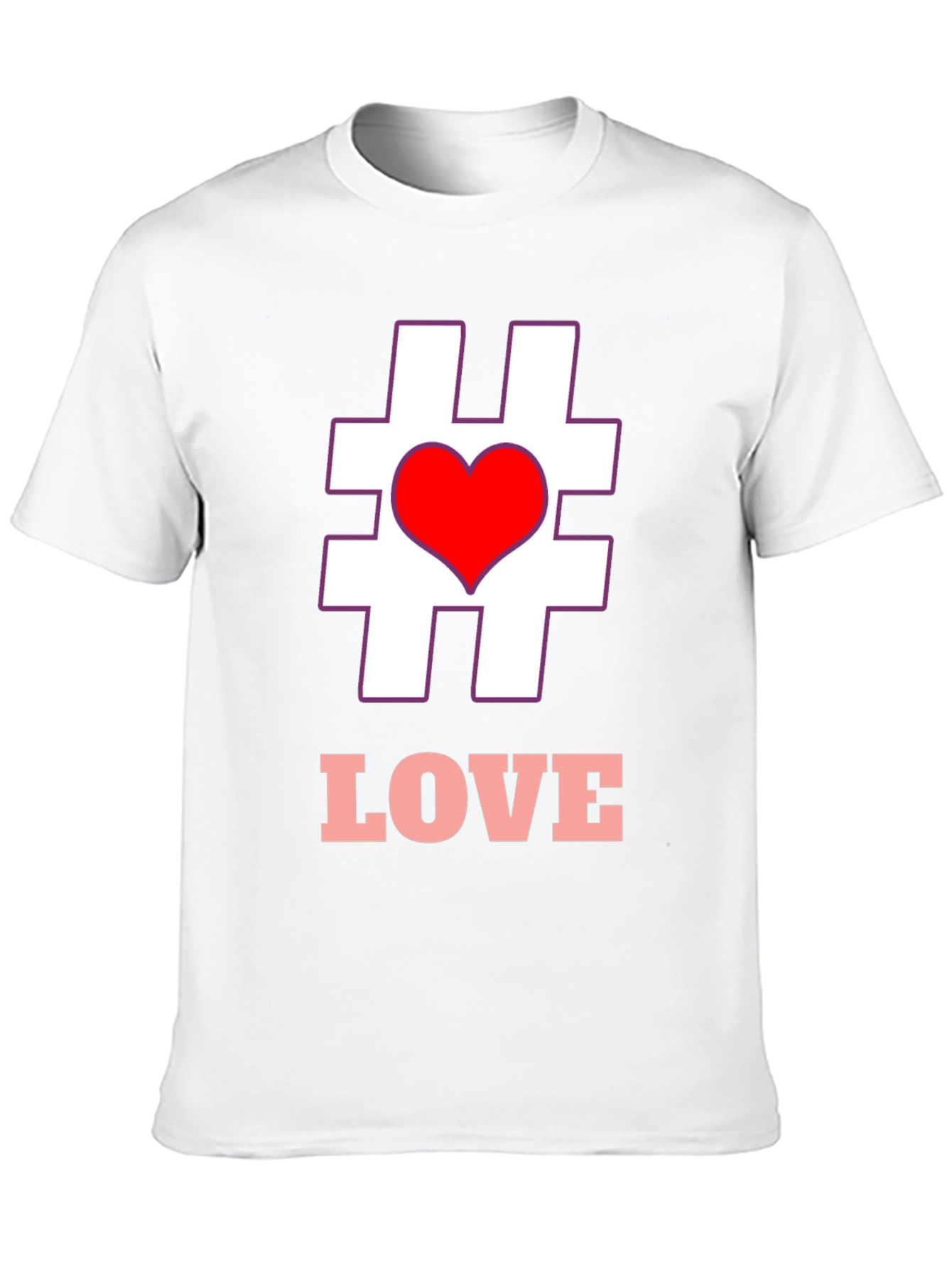 Hashtag Love T-Shirt