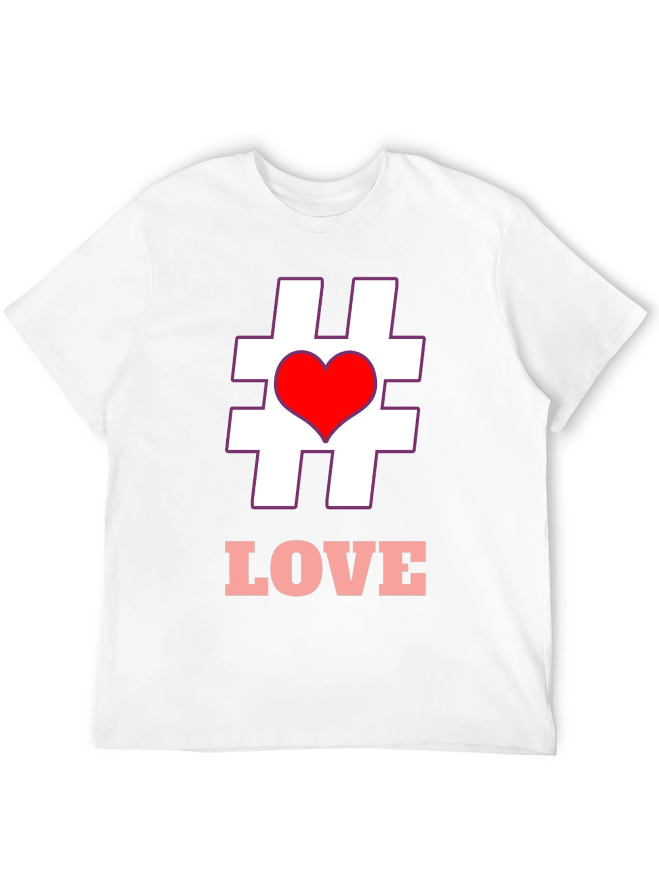 Hashtag Love T-Shirt