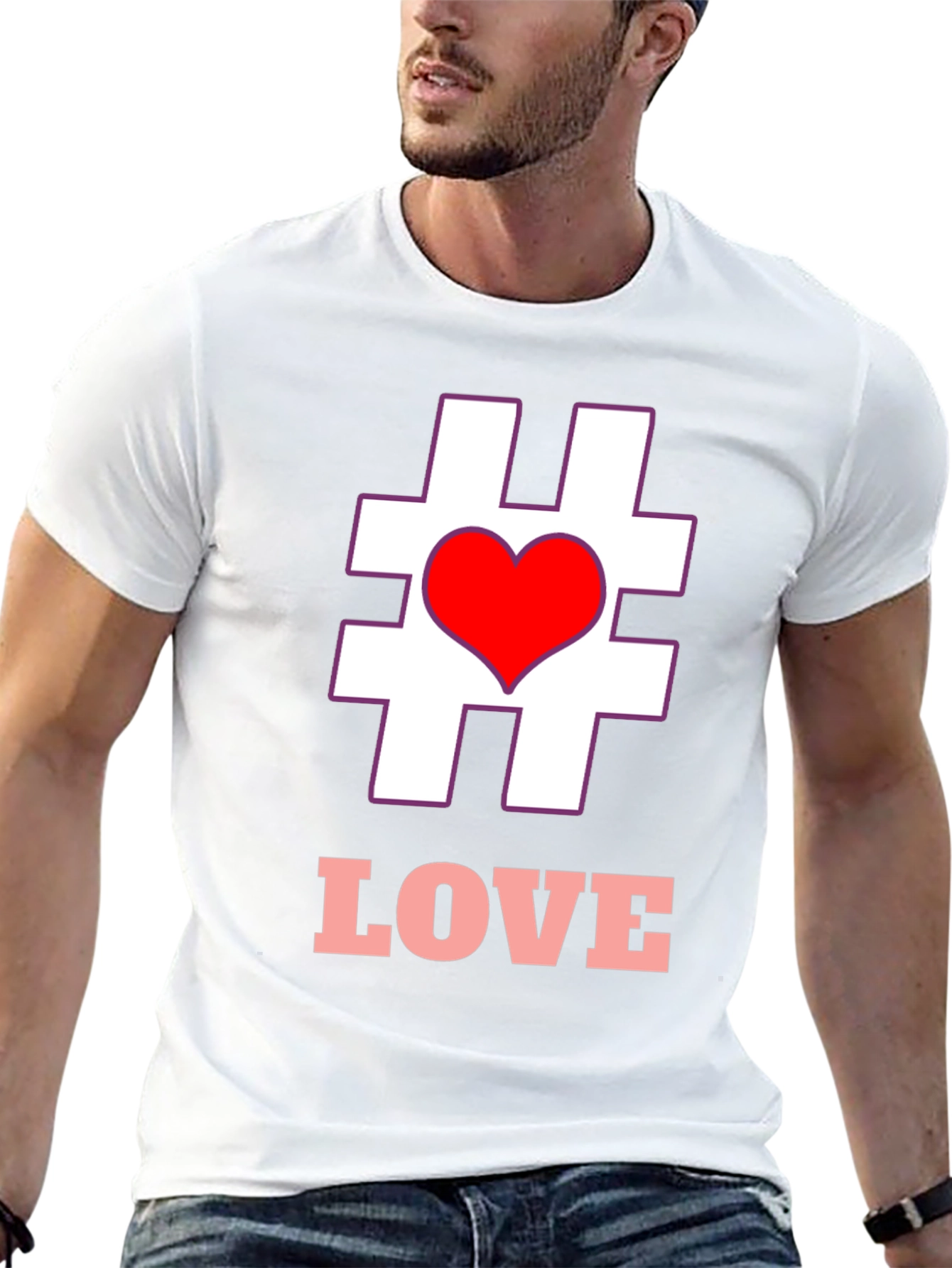 Hashtag Love T-Shirt
