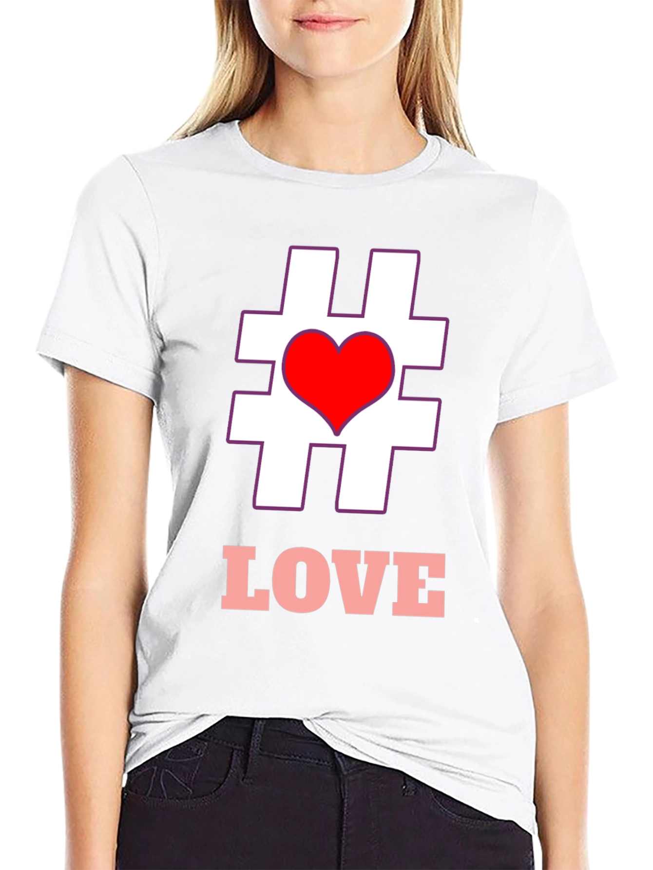 Hashtag Love T-Shirt