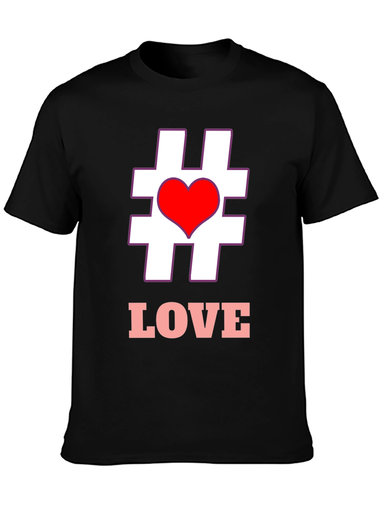 Hashtag Love T-Shirt